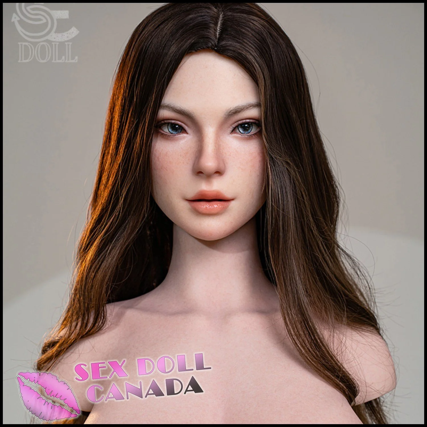 103 (3'5") J-Cup Nadia Voss.A Natural Torso (Head #146SO) Full Silicone - SE Doll - Image 2