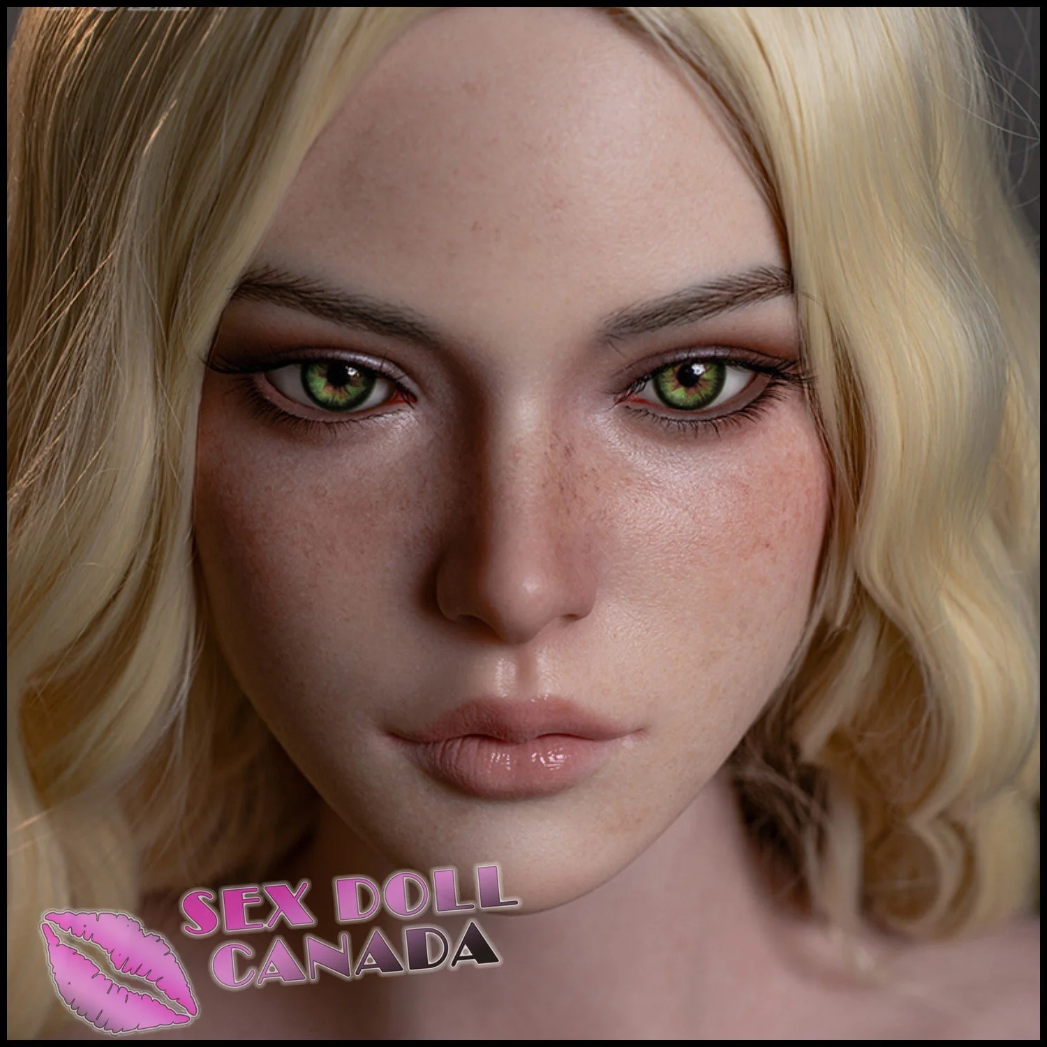 103 (3'5") J-Cup Sophia Lane.A Blonde Torso (Head #142SO) Full Silicone - SE Doll - Image 3