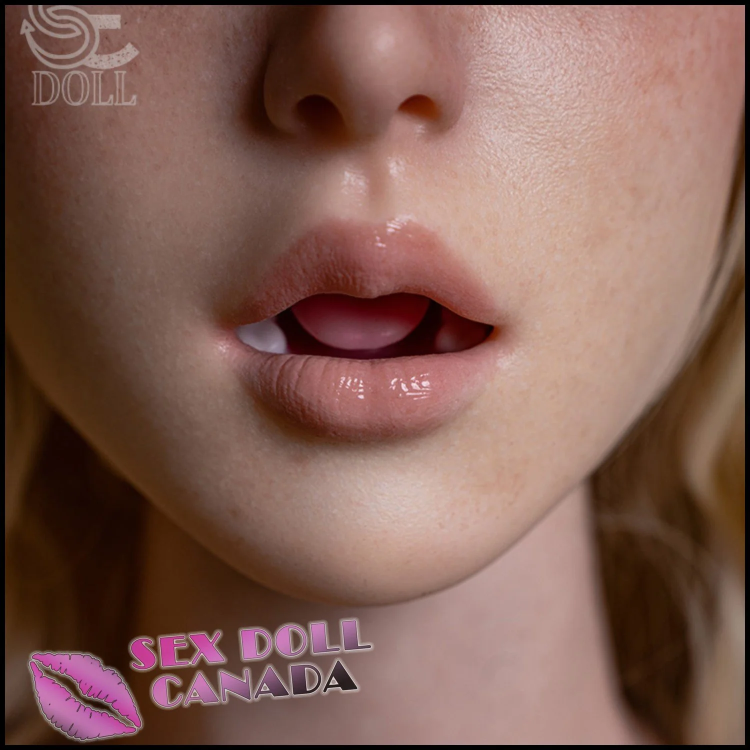 103 (3'5") J-Cup Sophia Lane.A Blonde Torso (Head #142SO) Full Silicone - SE Doll - Image 4