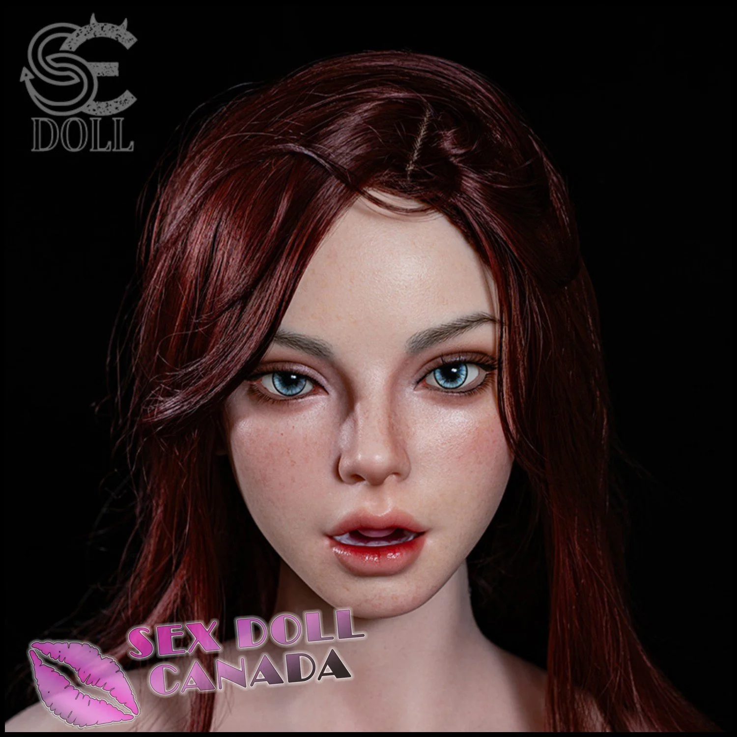 107 (3'6") H-Cup Scarlett Reed.A Brunette Torso (Head #145SO) Full Silicone - SE Doll - Image 19