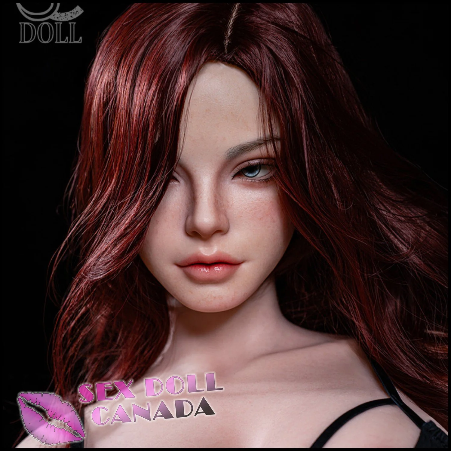 107 (3'6") H-Cup Scarlett Reed.A Brunette Torso (Head #145SO) Full Silicone - SE Doll - Image 2