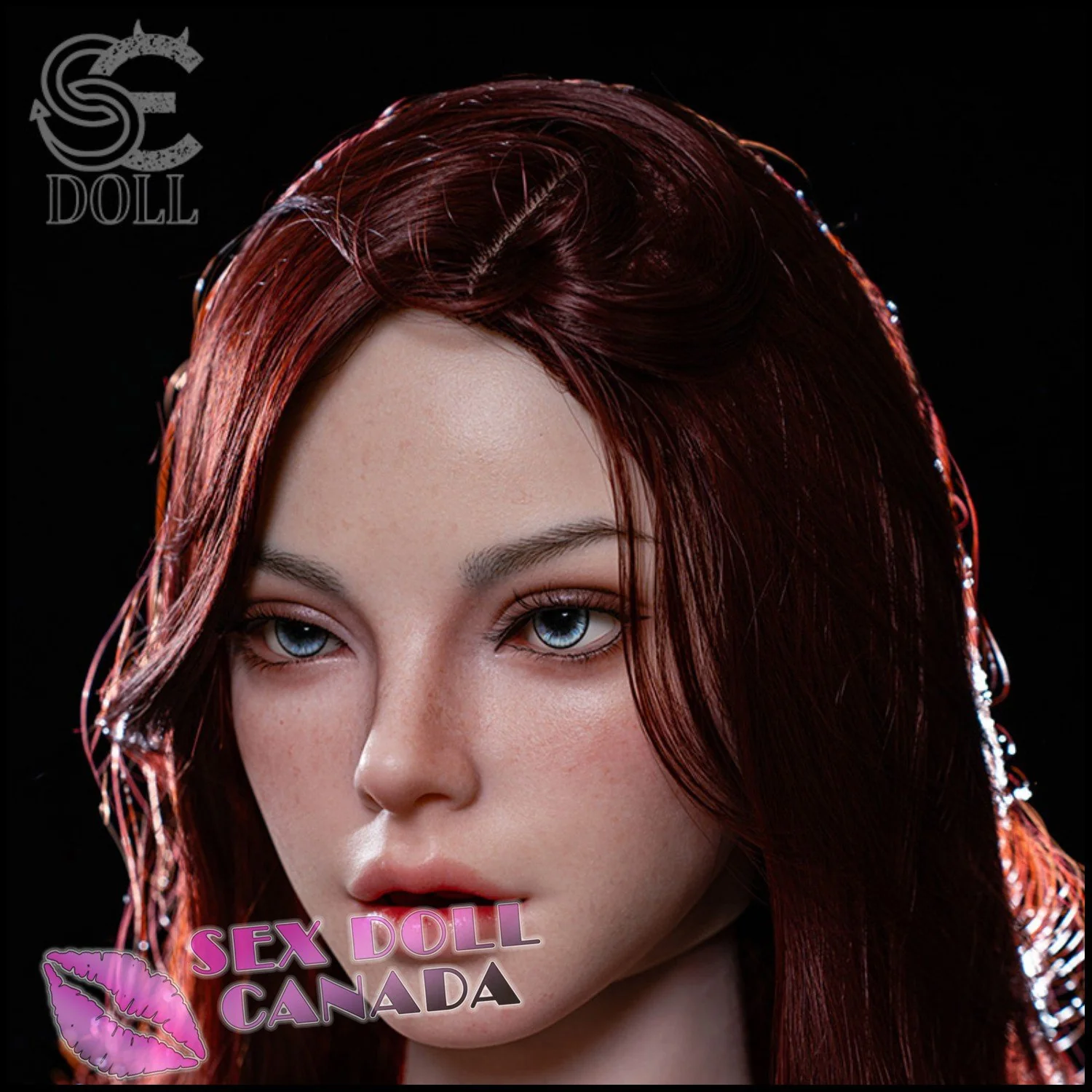 107 (3'6") H-Cup Scarlett Reed.A Brunette Torso (Head #145SO) Full Silicone - SE Doll - Image 22