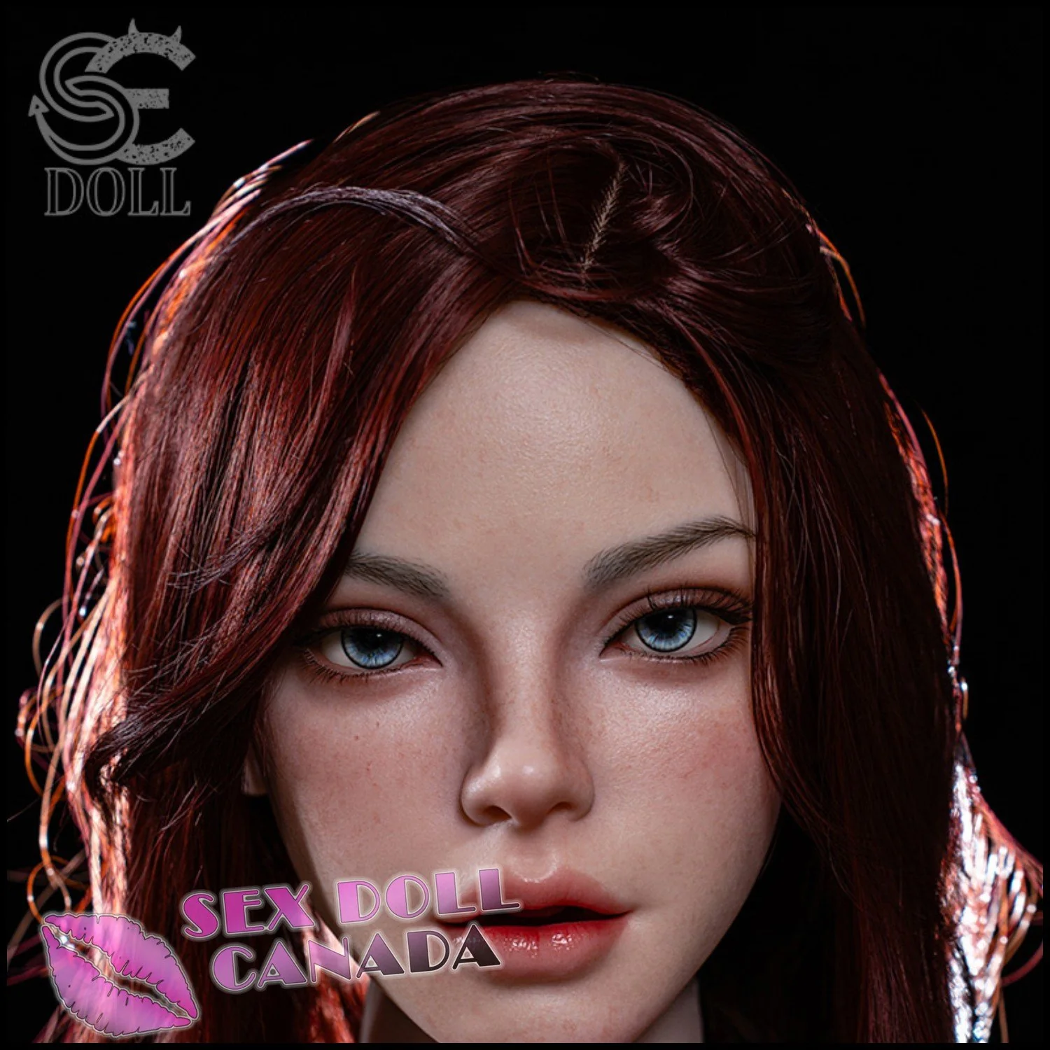 107 (3'6") H-Cup Scarlett Reed.A Brunette Torso (Head #145SO) Full Silicone - SE Doll - Image 23