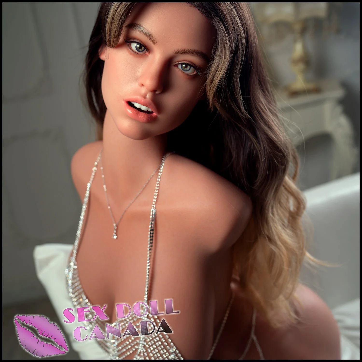 107.5 (3'6") J-Cup Karen (Head #ZXE201) Torso Full Silicone - Zelex SLE - Image 3