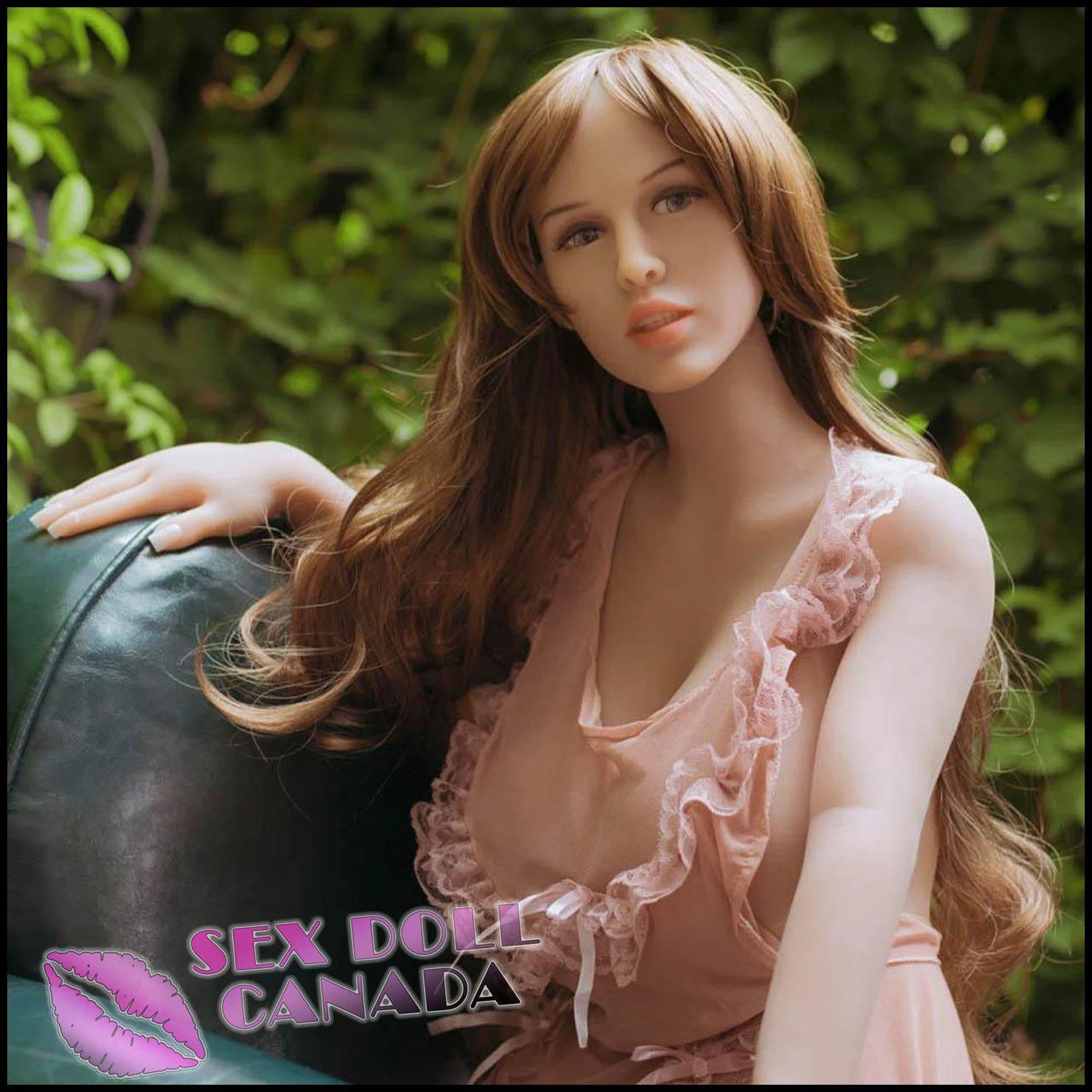 108 (3'6") L-Cup Serena Long Brunette Mini BBW - WM Doll - Image 31