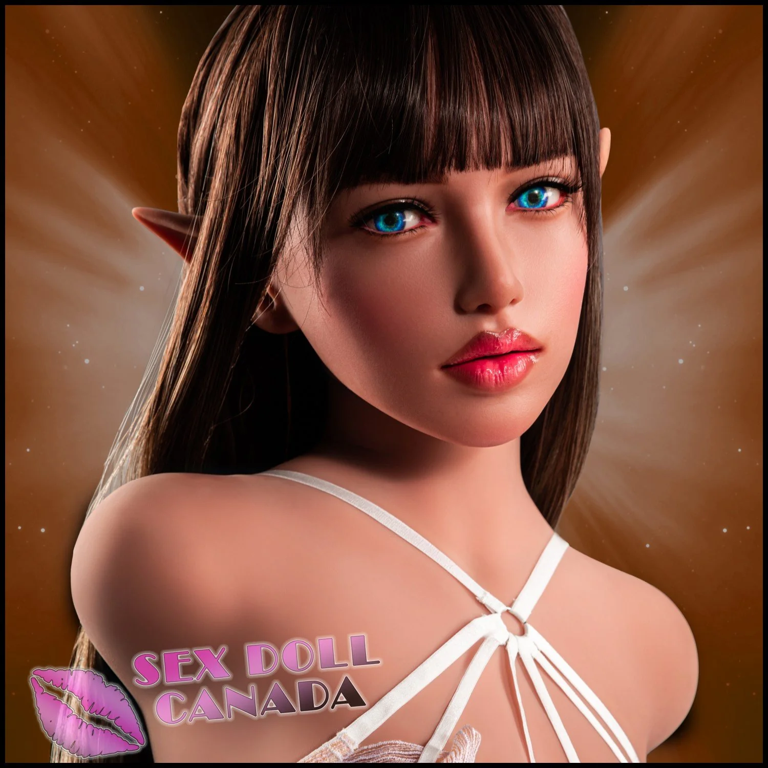 110 (3'7") C-Cup Andrea (Silicone Head) Torso - Climax Doll - Image 8
