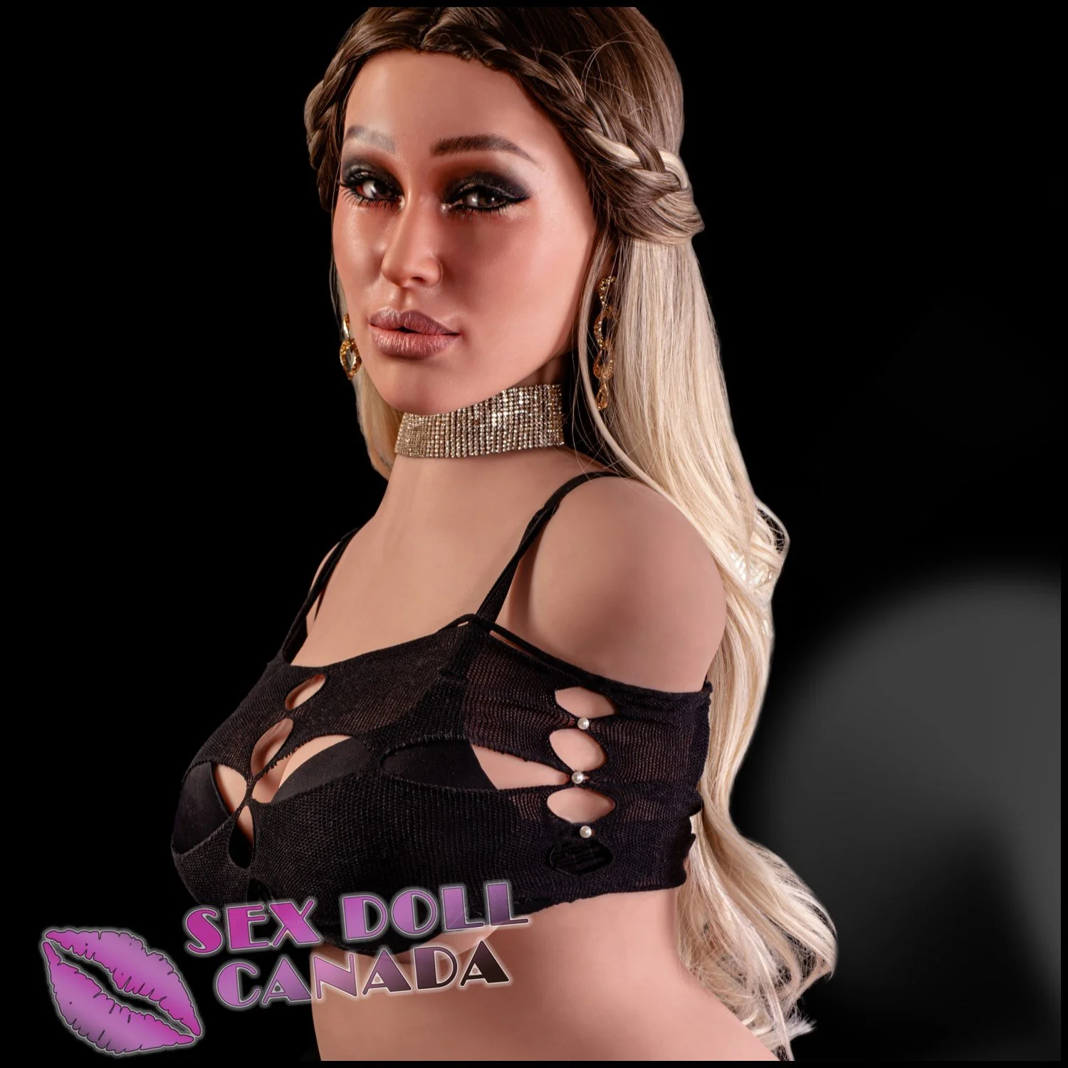 110 (3'7") H-Cup Savannah (Silicone Head) Torso - Climax Doll - Image 4