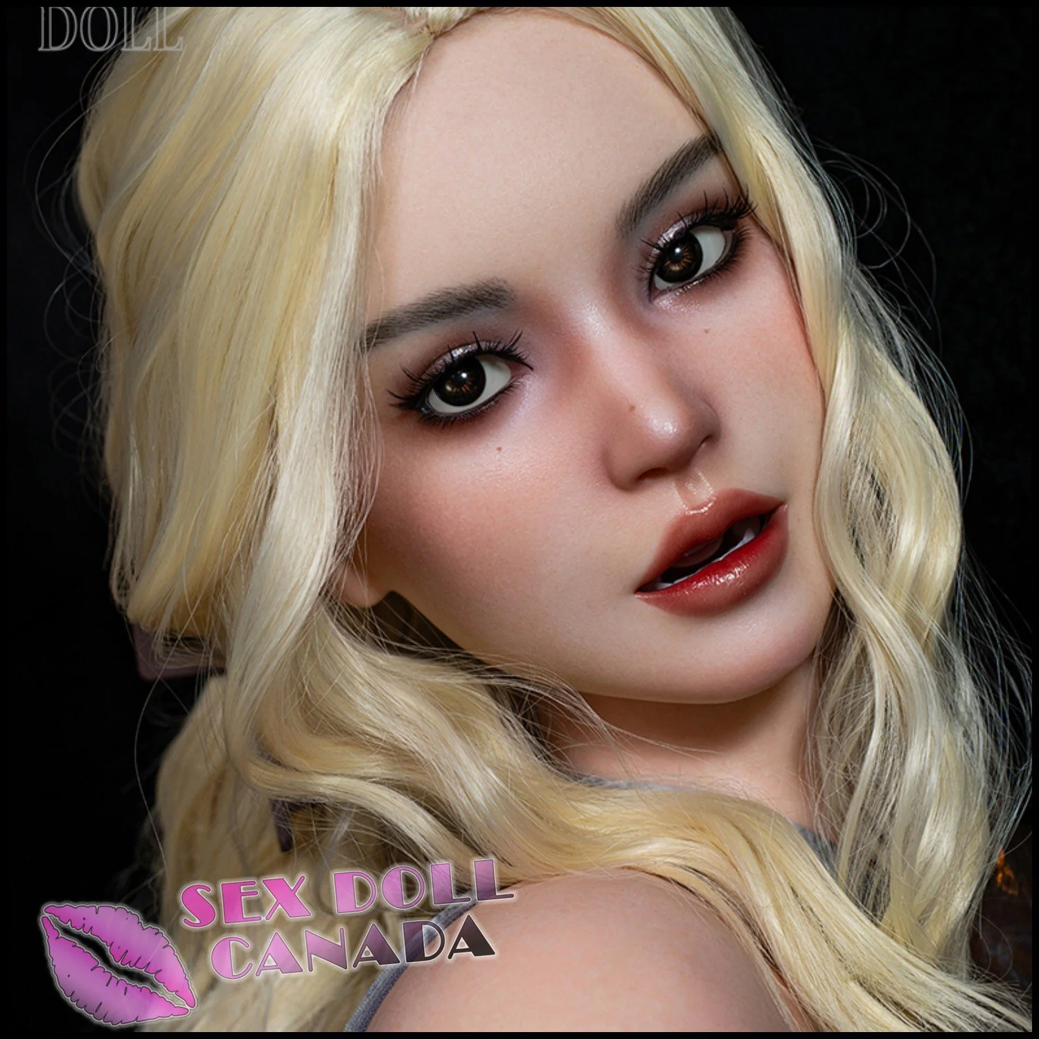 114 (3'9") F-Cup Isla Kane.A Blonde Torso (Head #153SO) Full Silicone - SE Doll - Image 15