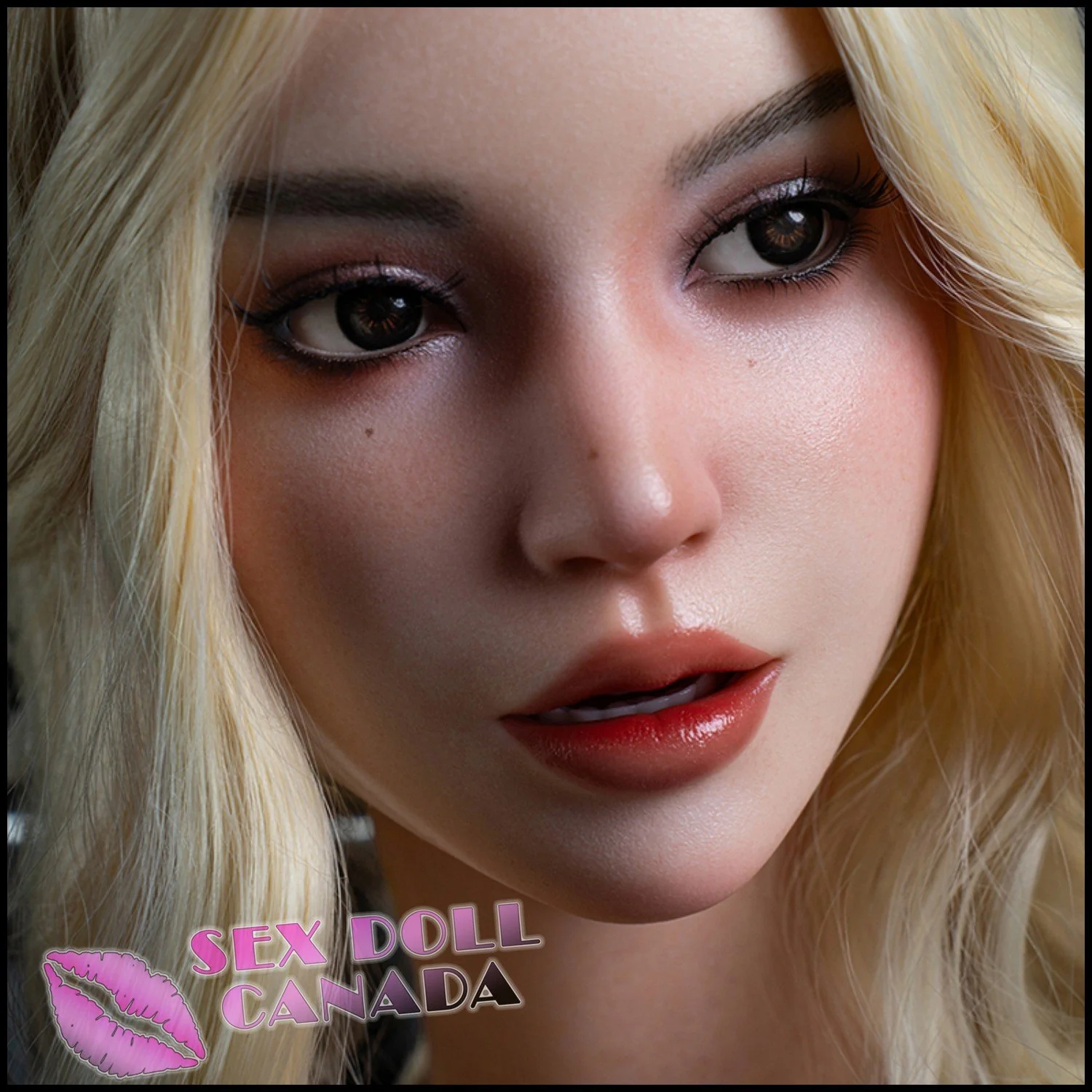 114 (3'9") F-Cup Isla Kane.A Blonde Torso (Head #153SO) Full Silicone - SE Doll - Image 2