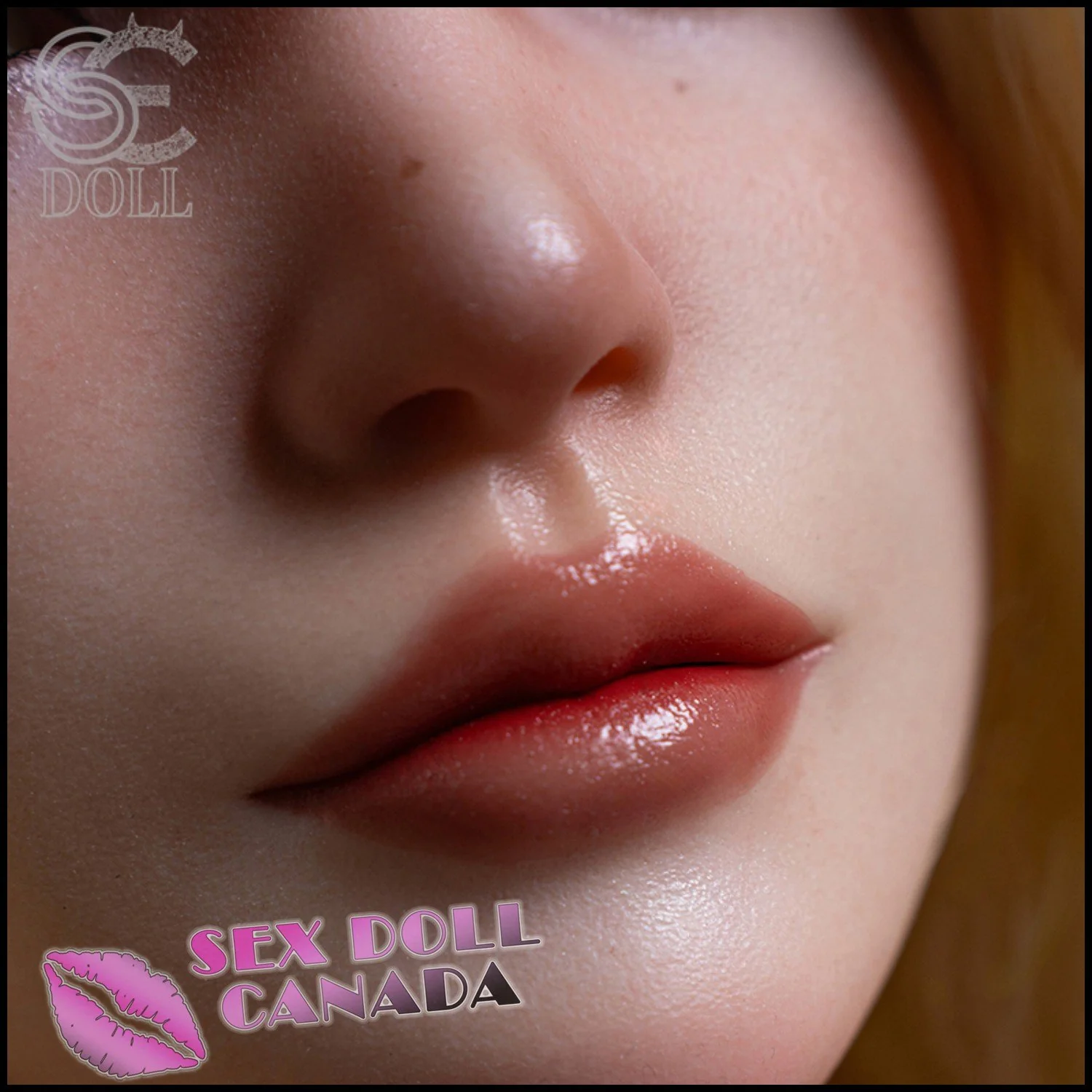 114 (3'9") F-Cup Isla Kane.A Blonde Torso (Head #153SO) Full Silicone - SE Doll - Image 20