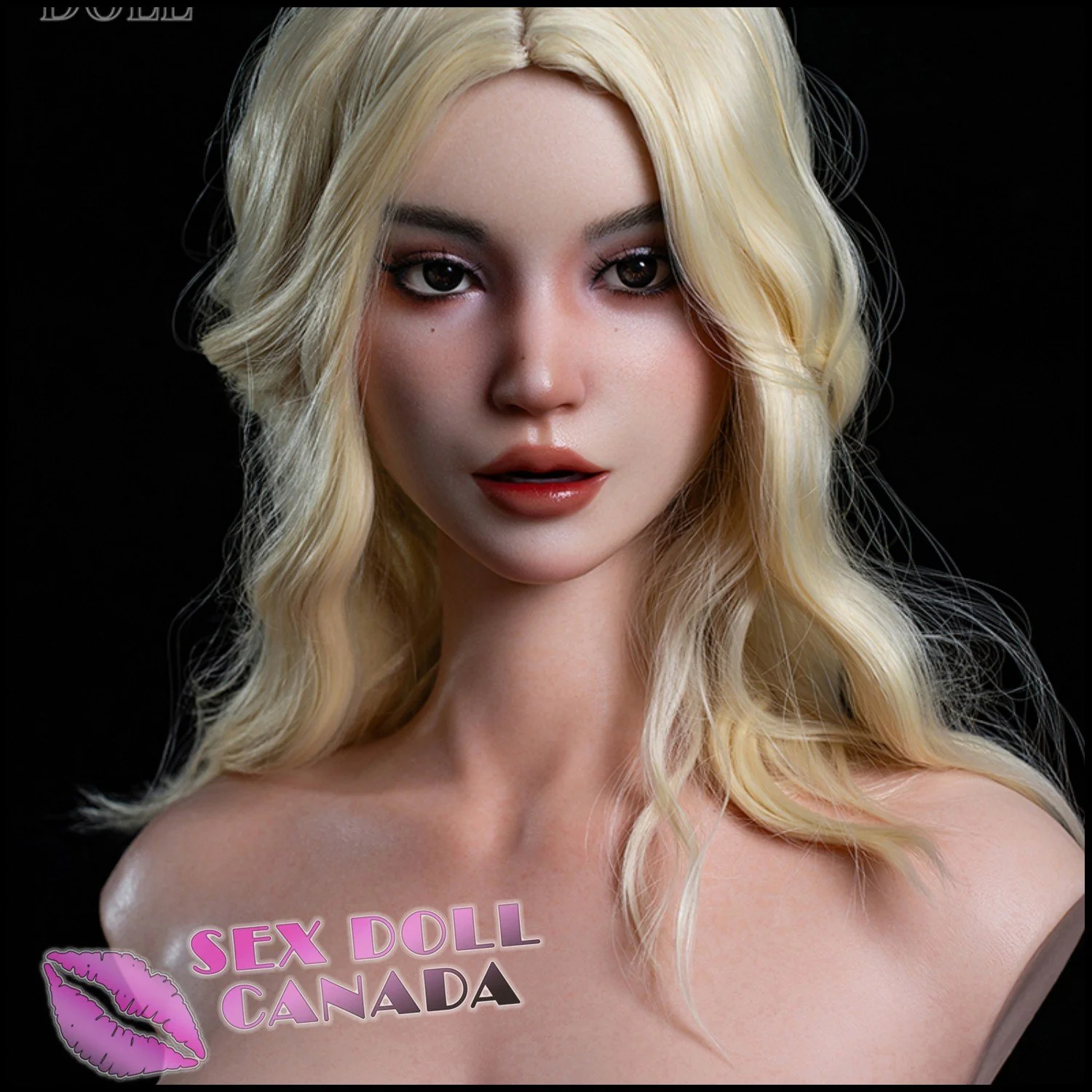 114 (3'9") F-Cup Isla Kane.A Blonde Torso (Head #153SO) Full Silicone - SE Doll - Image 23