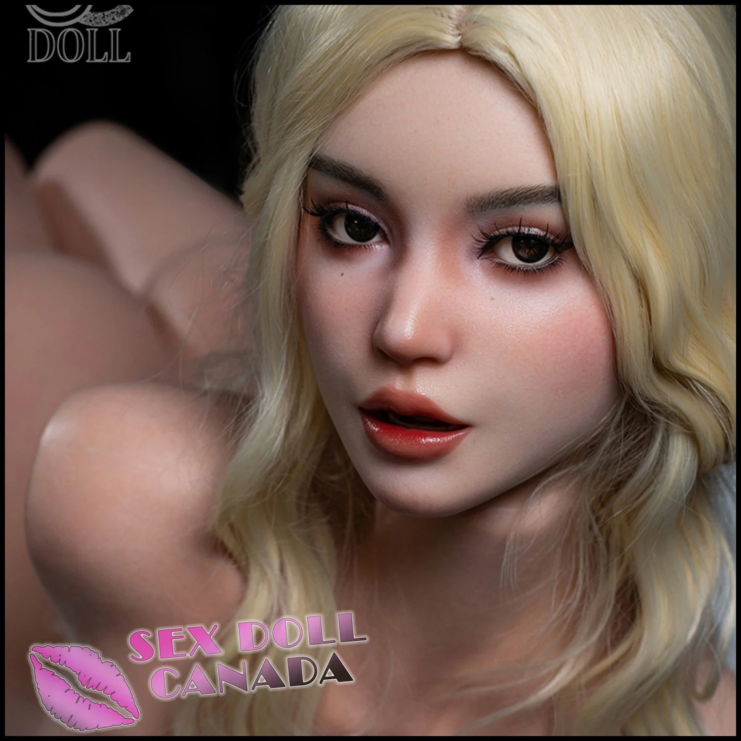 114 (3'9") F-Cup Isla Kane.A Blonde Torso (Head #153SO) Full Silicone - SE Doll - Image 8