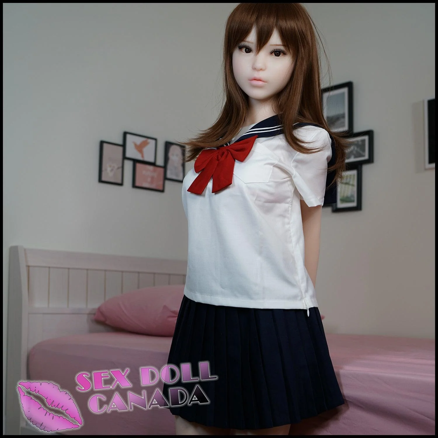 130 (4'3") D-Cup Phoebe - Full Silicone - Piper Doll - Image 6