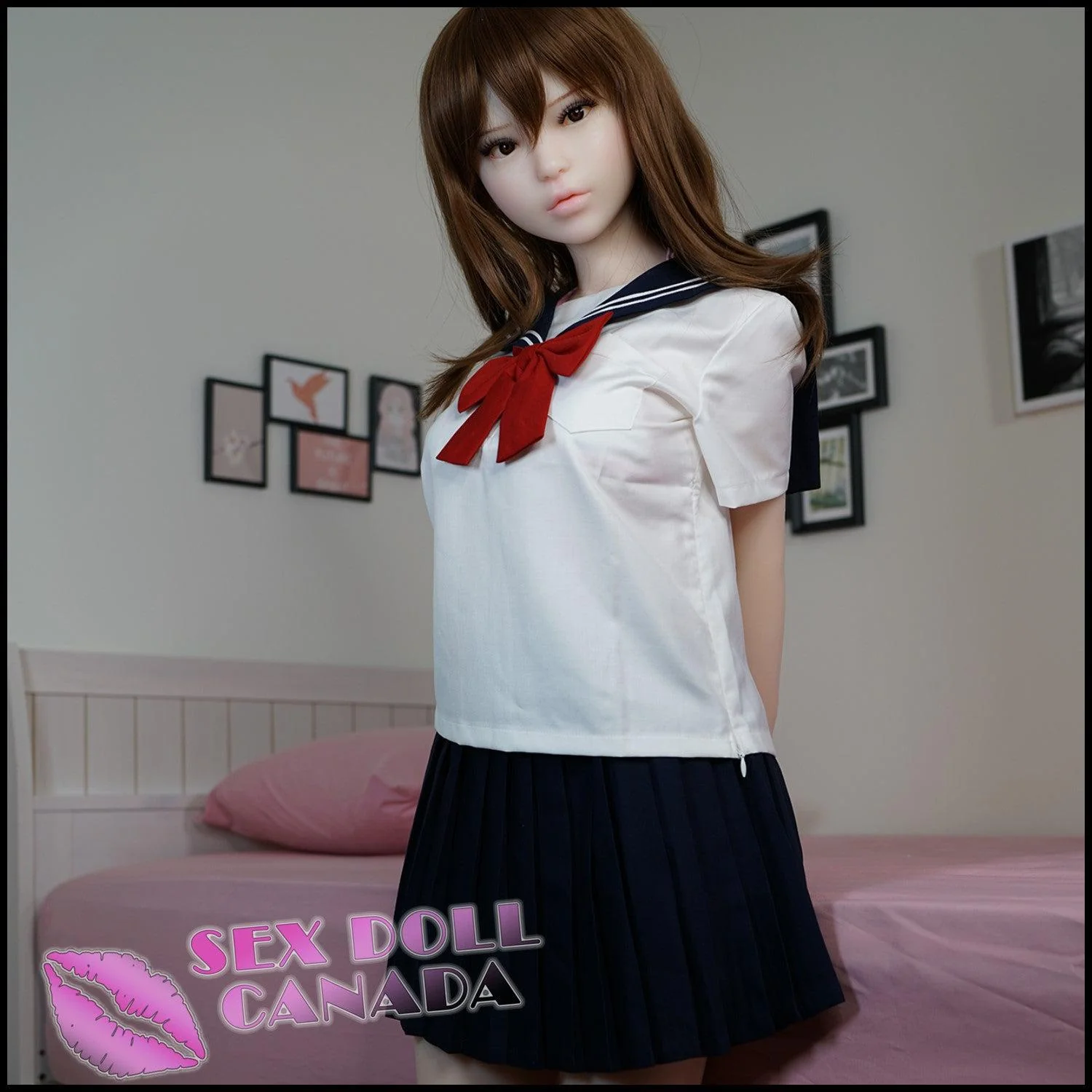 130 (4'3") D-Cup Phoebe - Full Silicone - Piper Doll - Image 7