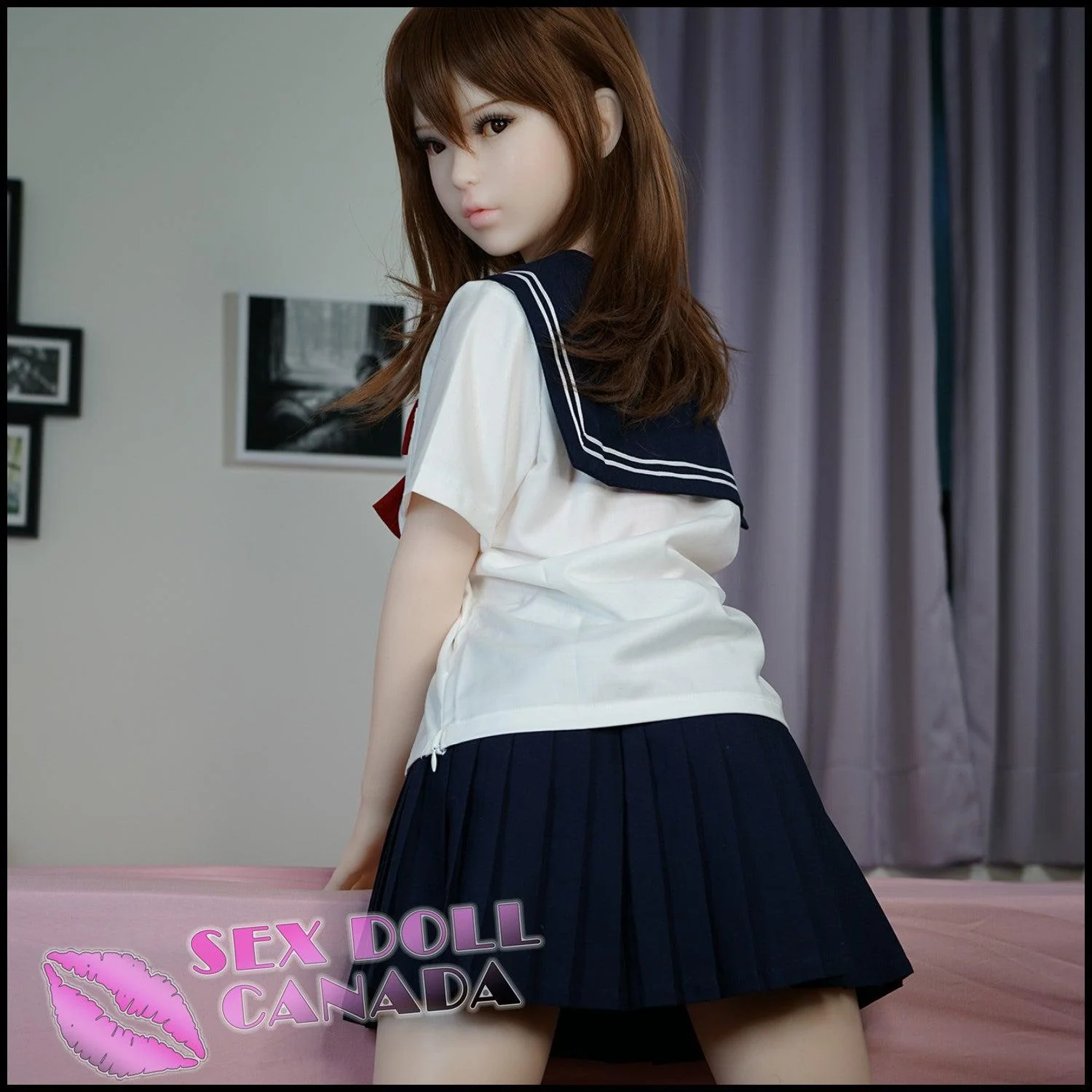 130 (4'3") D-Cup Phoebe - Full Silicone - Piper Doll - Image 9