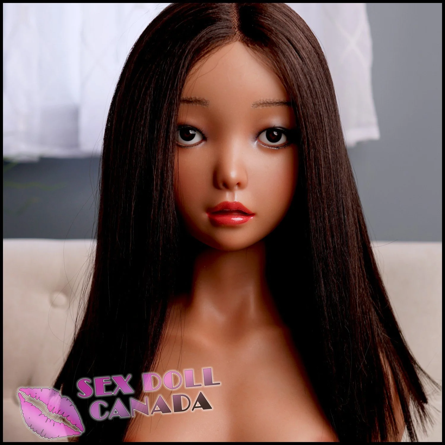 IN-STOCK - 136 (4'6") A-Cup Emma (Head #30) Full Silicone - SM Doll - Image 23
