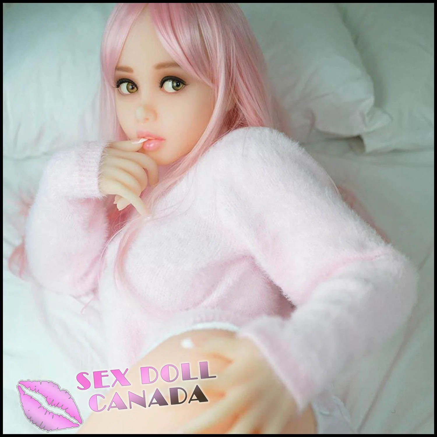 140 (4'7") G-Cup Ariel Pink Gal - Piper Doll - Image 13