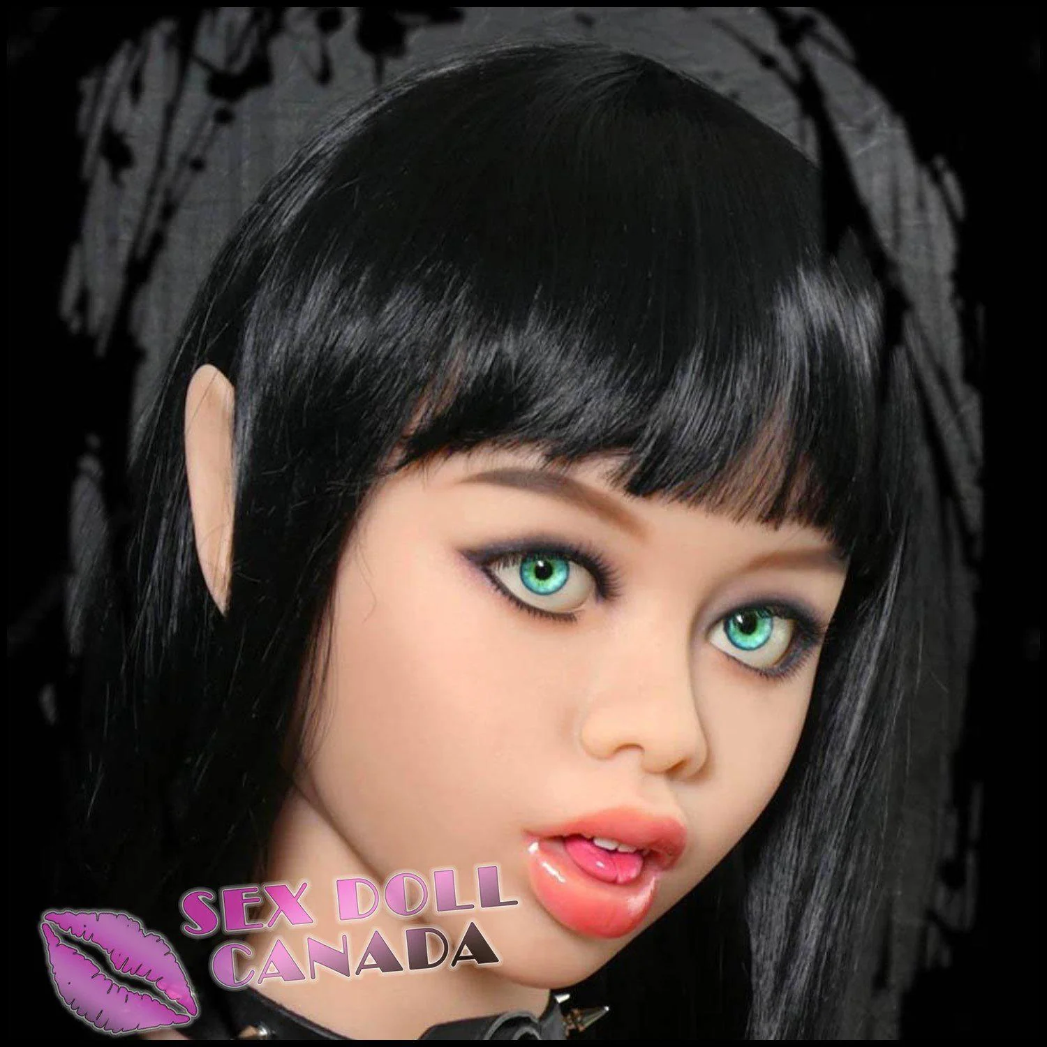 140 (4'7") D-Cup Ambrosia Goth Dom - WM Doll - Image 20