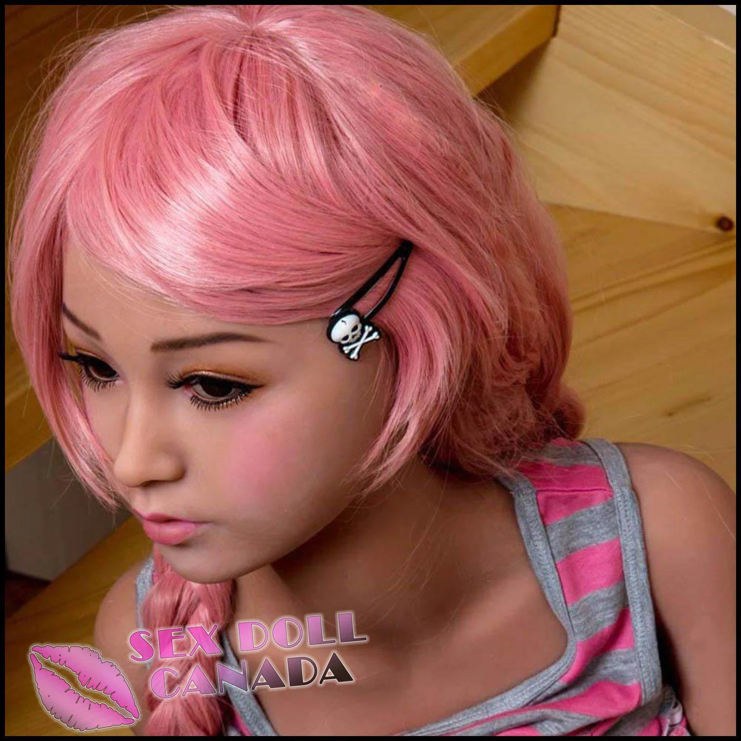 140 (4'7") D-Cup Dezie Pink Dreams - WM Doll - Image 6
