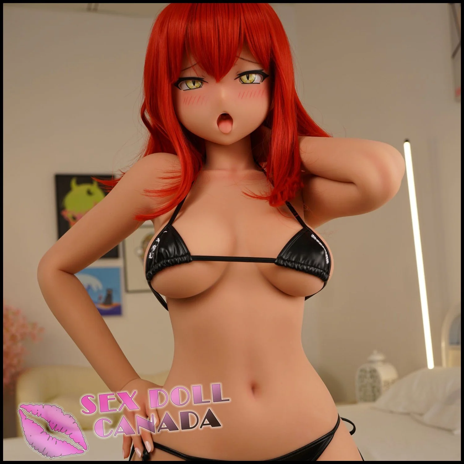 140 (4'7") D-Cup Koharu Tanned STPE - IROKEBIJIN - Image 22