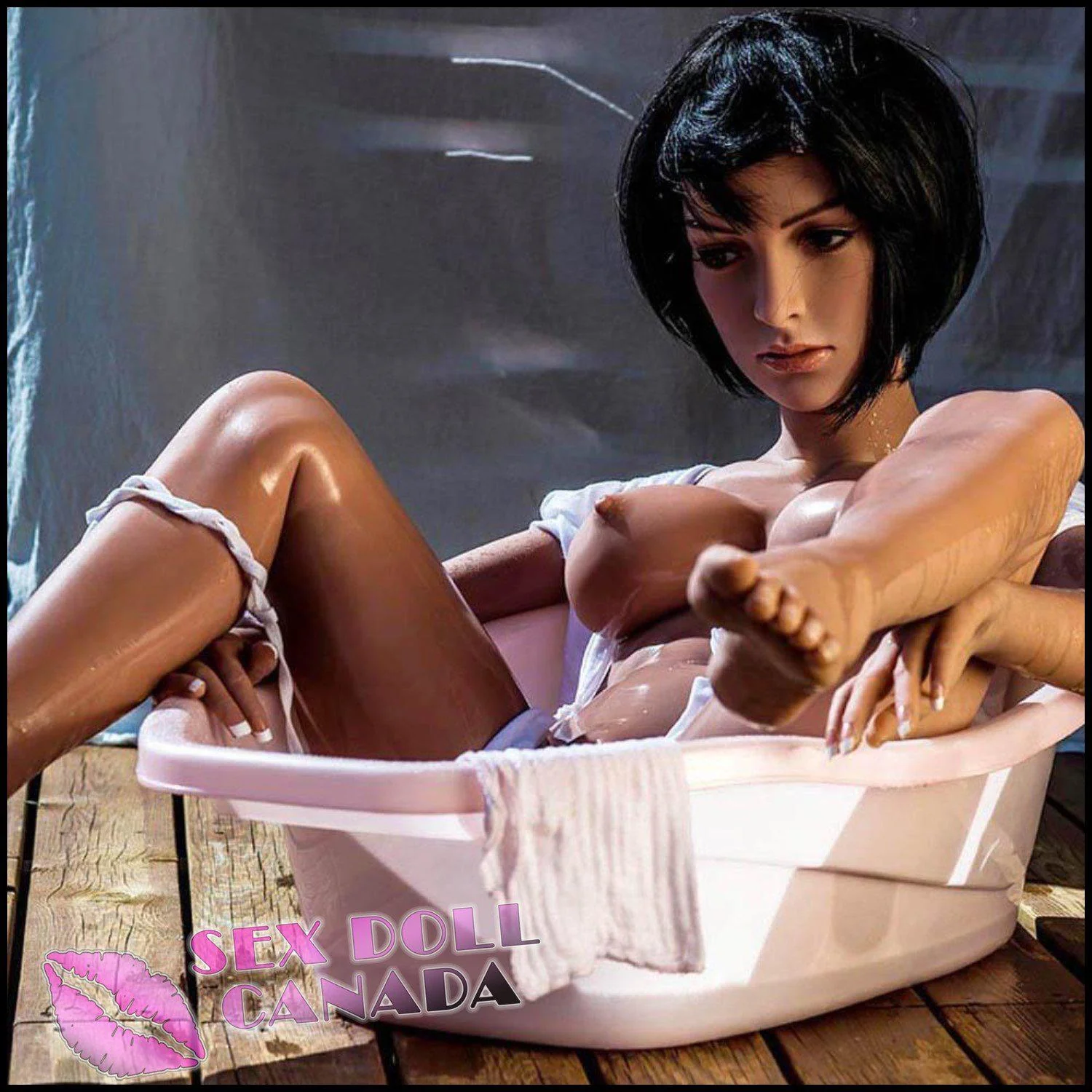 140 (4'7") D-Cup Violet - WM Doll - Image 7