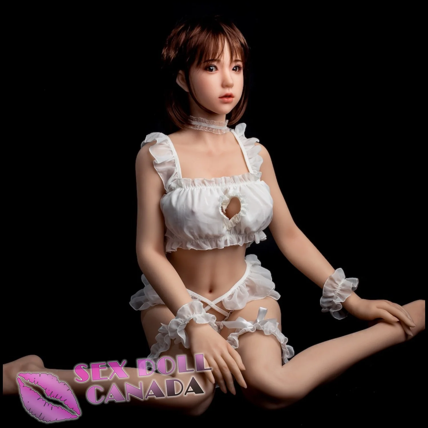 145 (4'9") F-Cup Haya (Head #5) Seamless Neck Full Silicone - Sanhui Dolls - Image 12