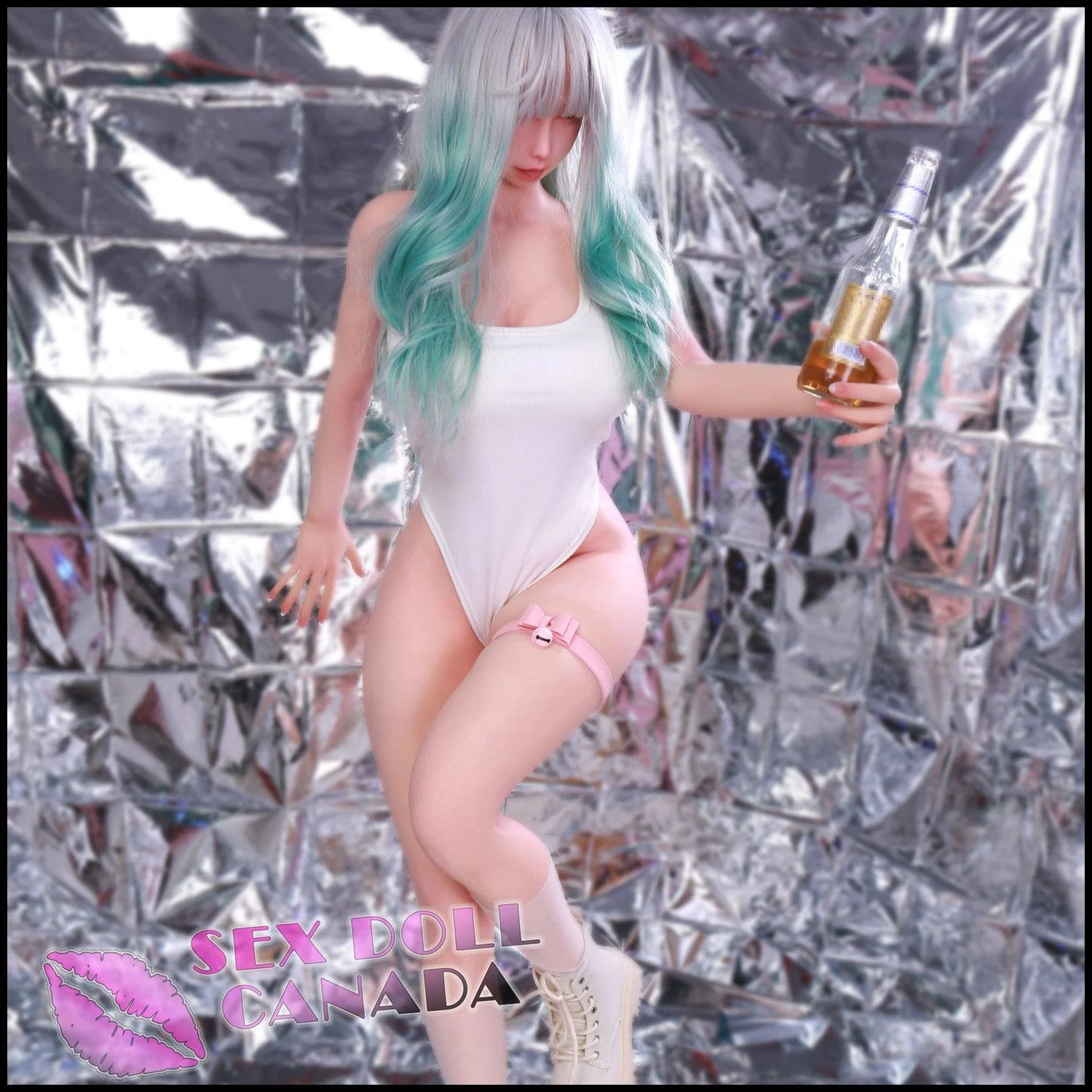 145 (4'9") J-Cup Nana Sexy Seamless Neck (AIO) - Full Silicone - XYcolo - Image 12