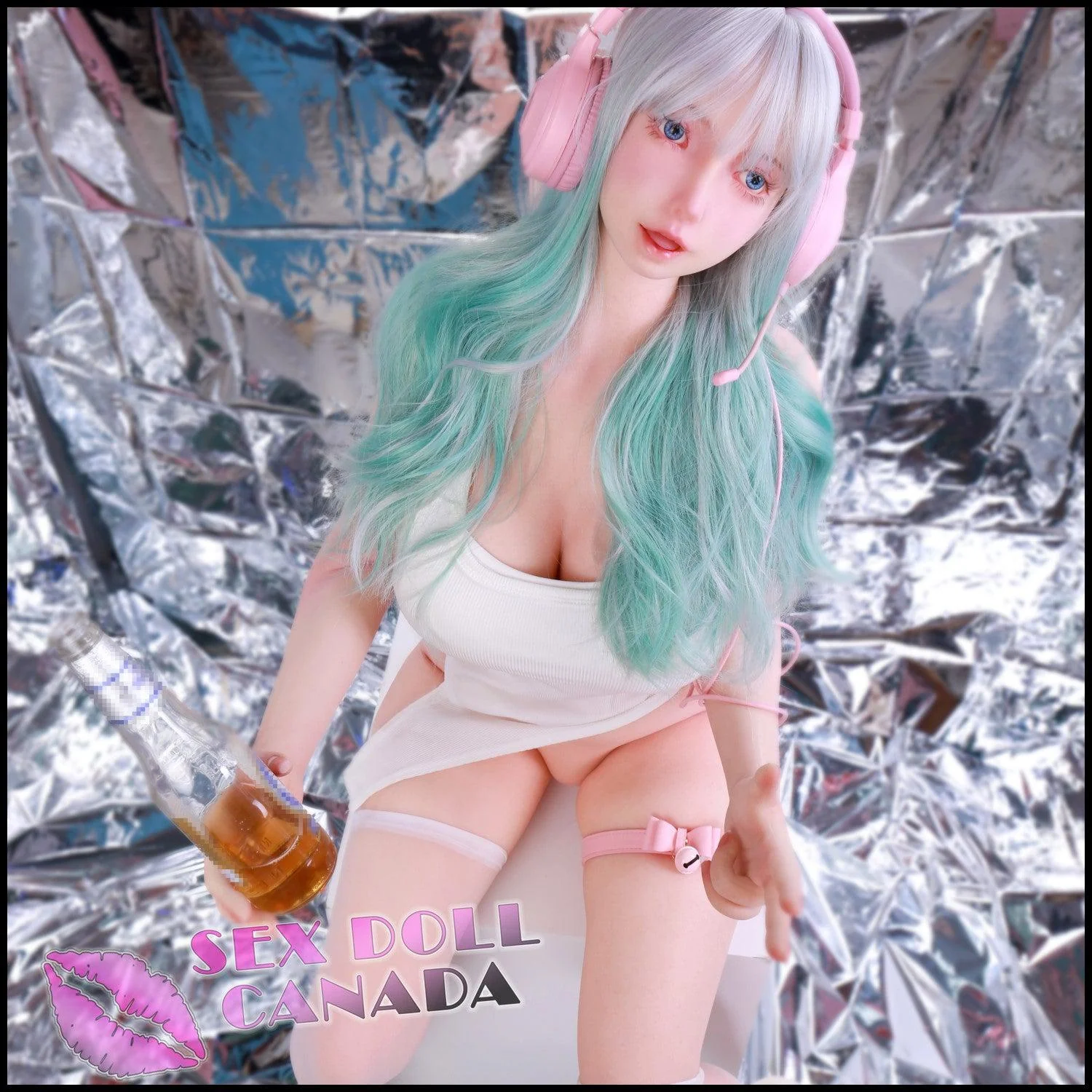 145 (4'9") J-Cup Nana Sexy Seamless Neck (AIO) - Full Silicone - XYcolo - Image 17