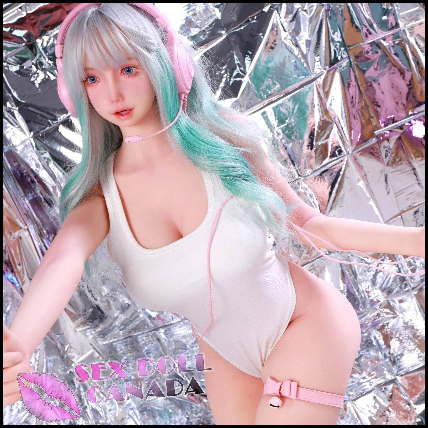 145 (4'9") J-Cup Nana Sexy Seamless Neck (AIO) - Full Silicone - XYcolo - Image 8