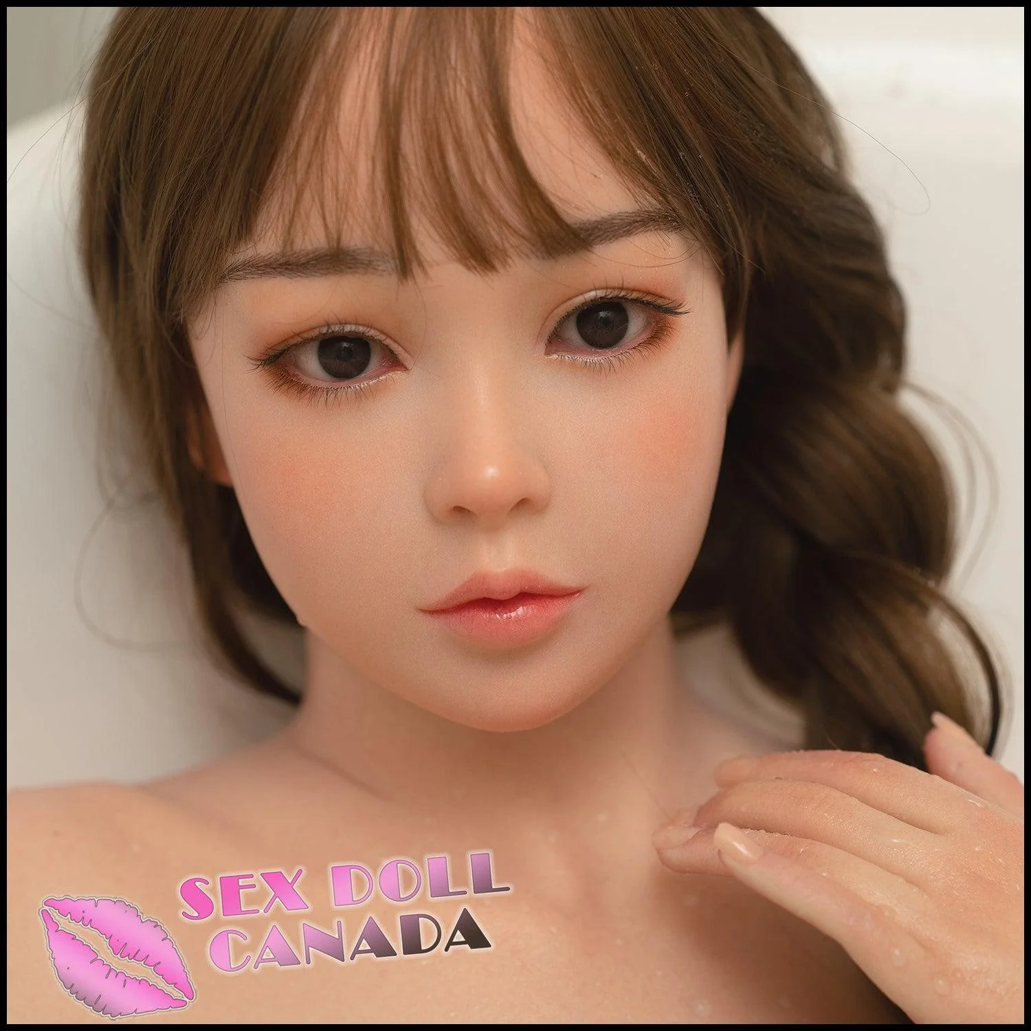 148 (4'10") A-Cup Sara (Head #GD06) Full Silicone - Zelex - Image 8