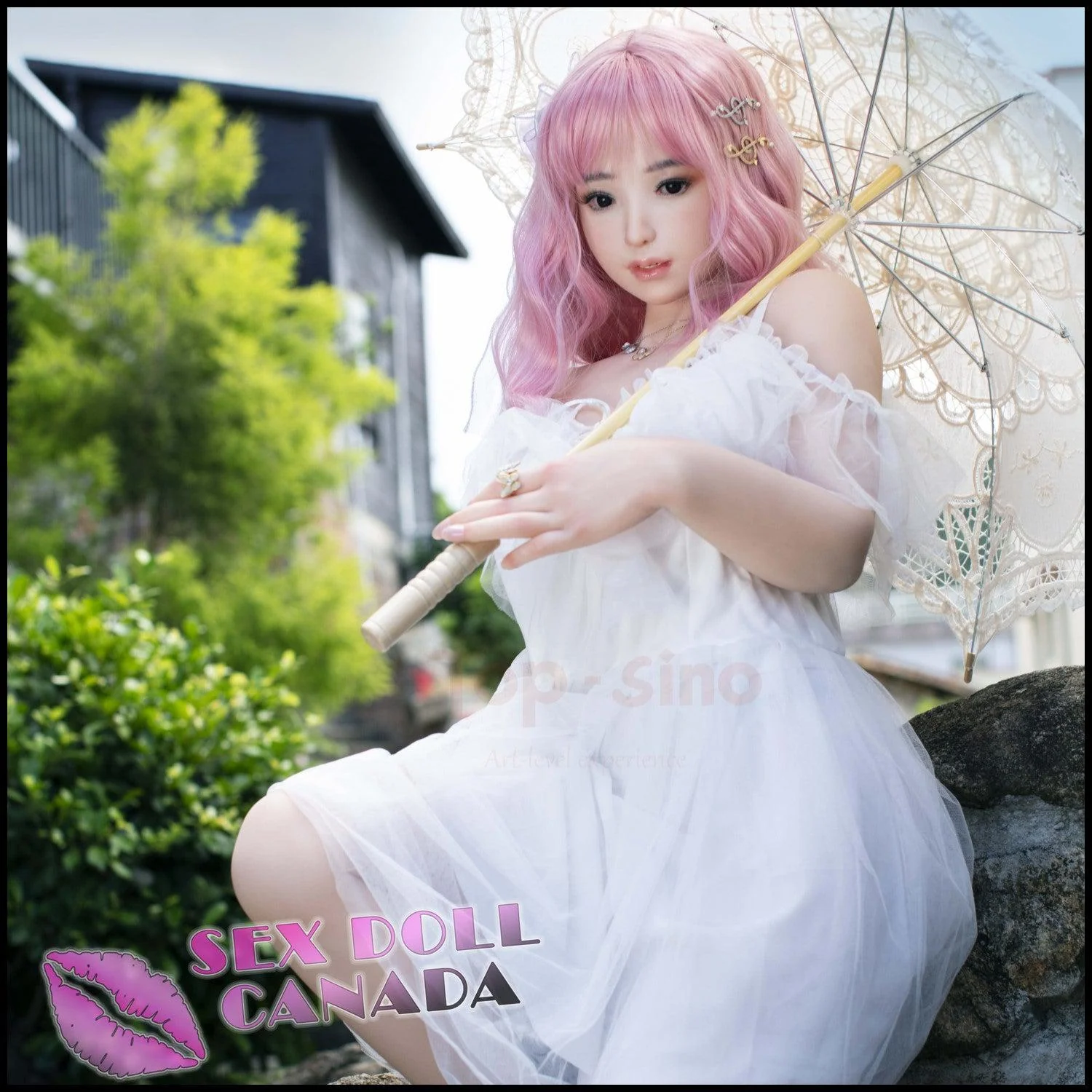 148 (4'10") C-Cup Mirei (Head #L1) Full Silicone - Top-Sino - Image 4