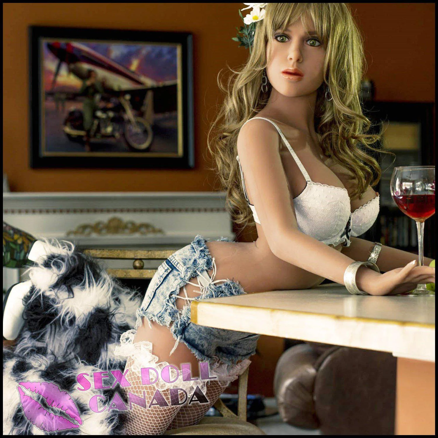 148 (4'10") D-Cup Jennifer Dark Blonde - YL Doll - Image 11