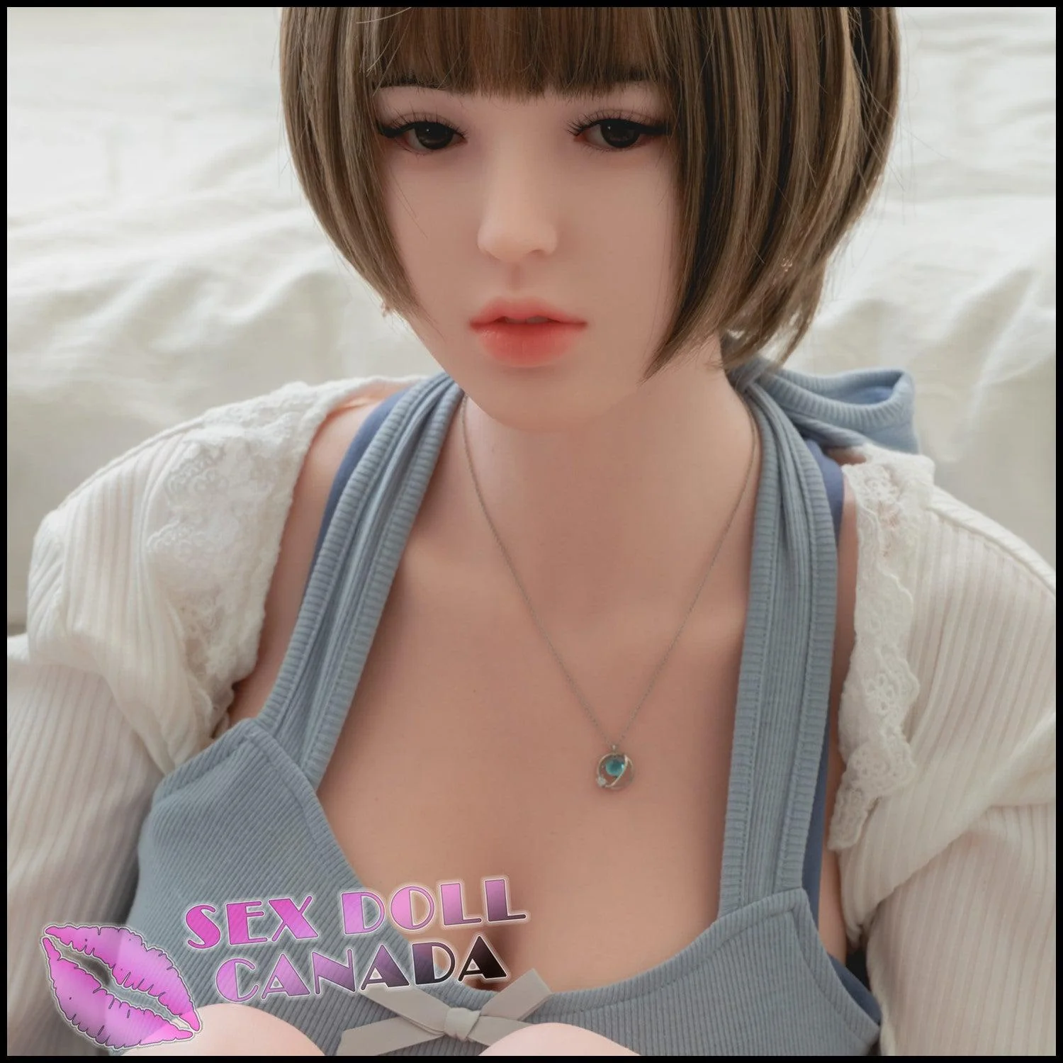 148 (4'10") D-Cup QingZhi Brunette (Head #ZC-8) Full Silicone - Tayu - Image 15
