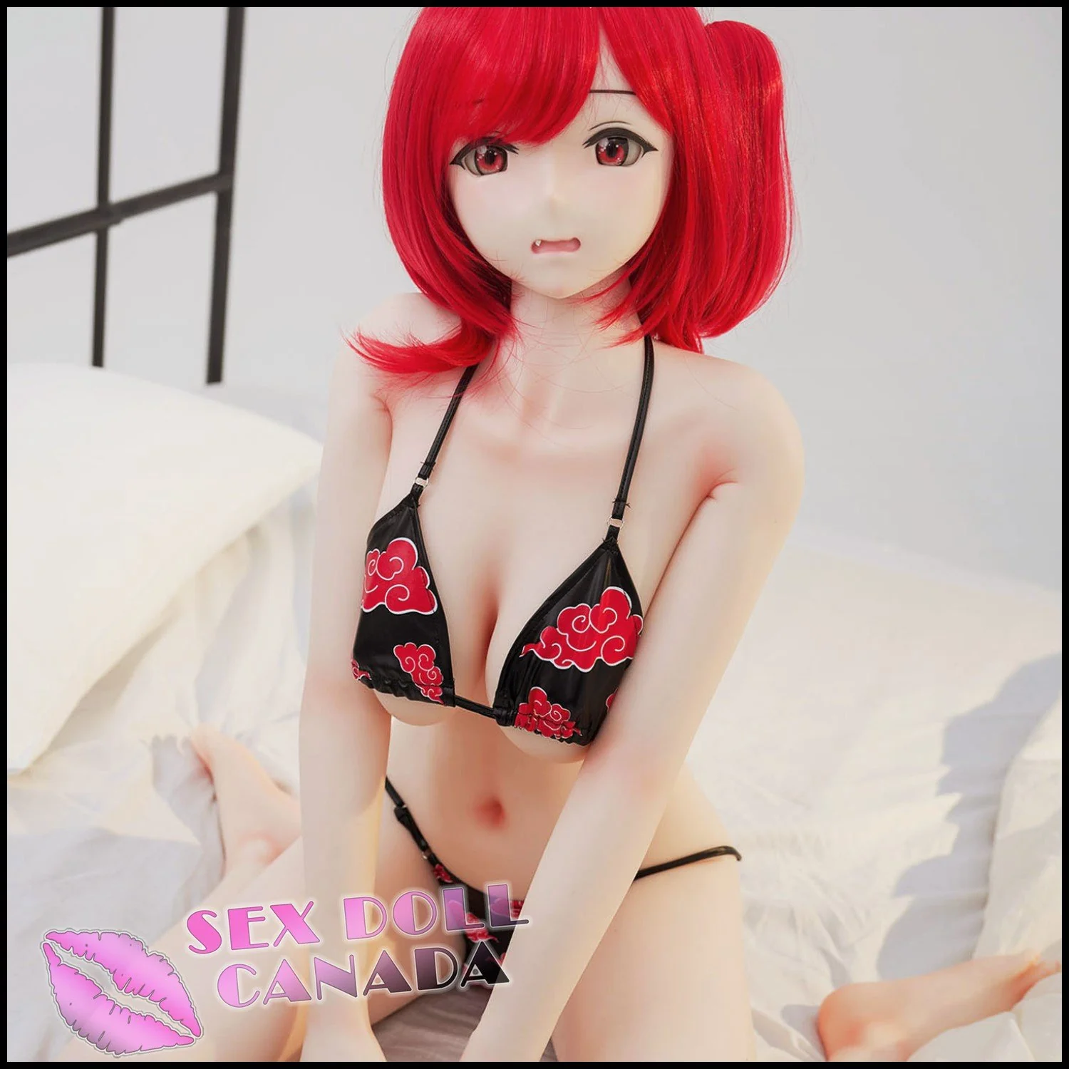 148 (4'10") F-Cup Shiori Red Hair HSS - Hyper Soft Silicone - Full Silicone - IROKEBIJIN - Image 12