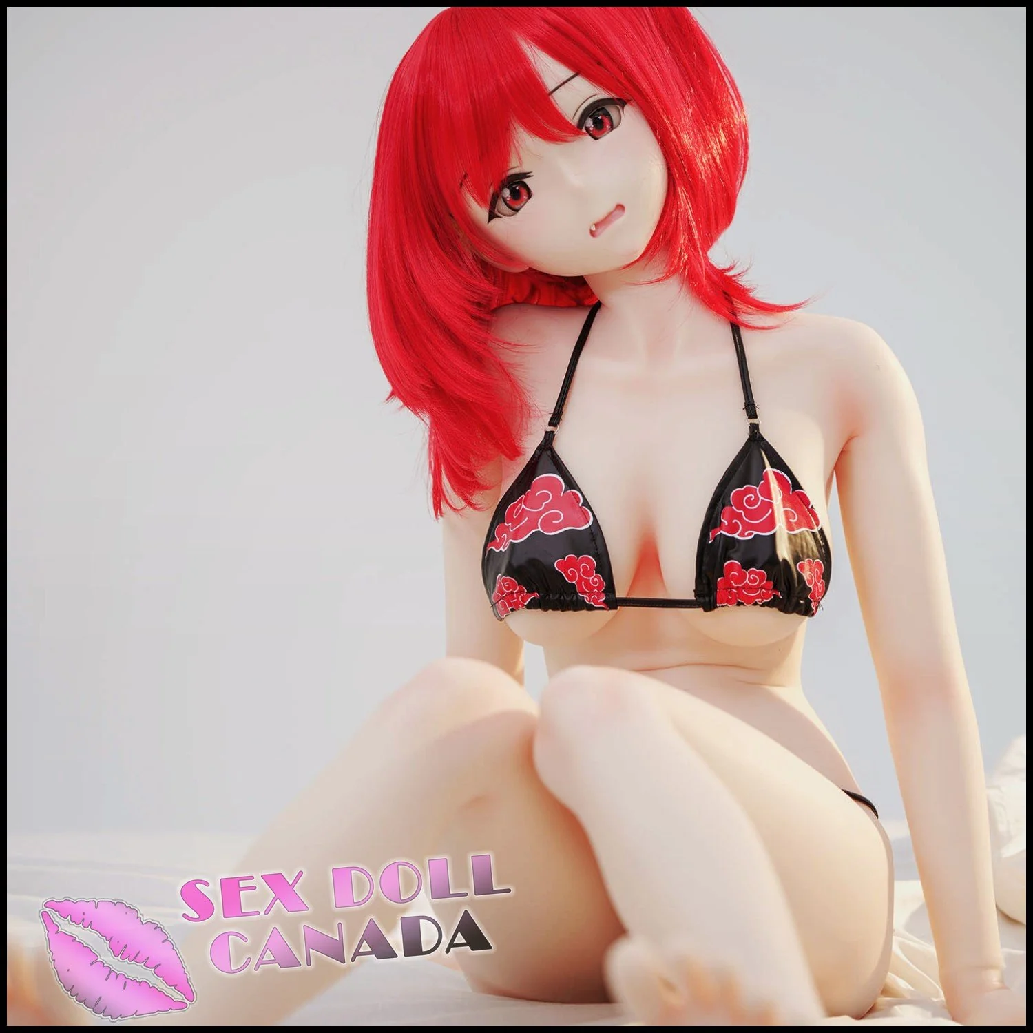 148 (4'10") F-Cup Shiori Red Hair HSS - Hyper Soft Silicone - Full Silicone - IROKEBIJIN - Image 7