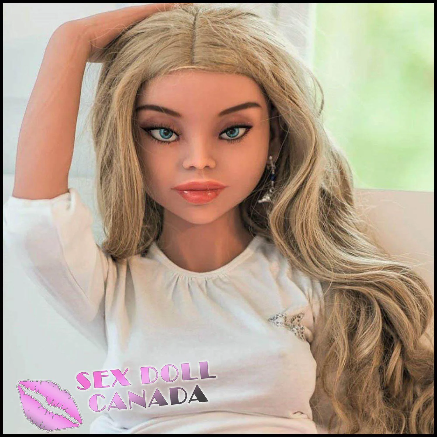 150 (4'11") B-Cup Mckayla Blonde - WM Doll - Image 4