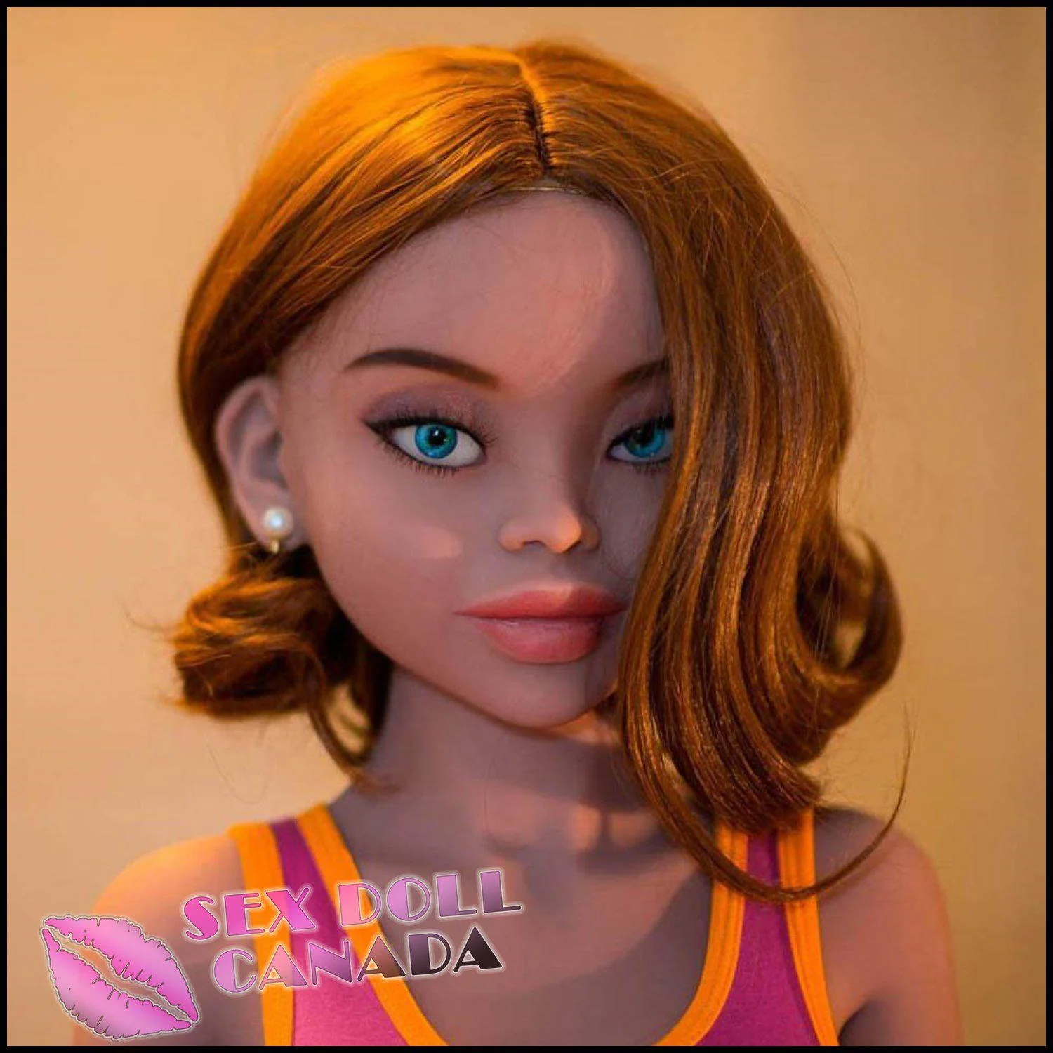 150 (4'11") B-Cup Mckayla Brunette - WM Doll - Image 15