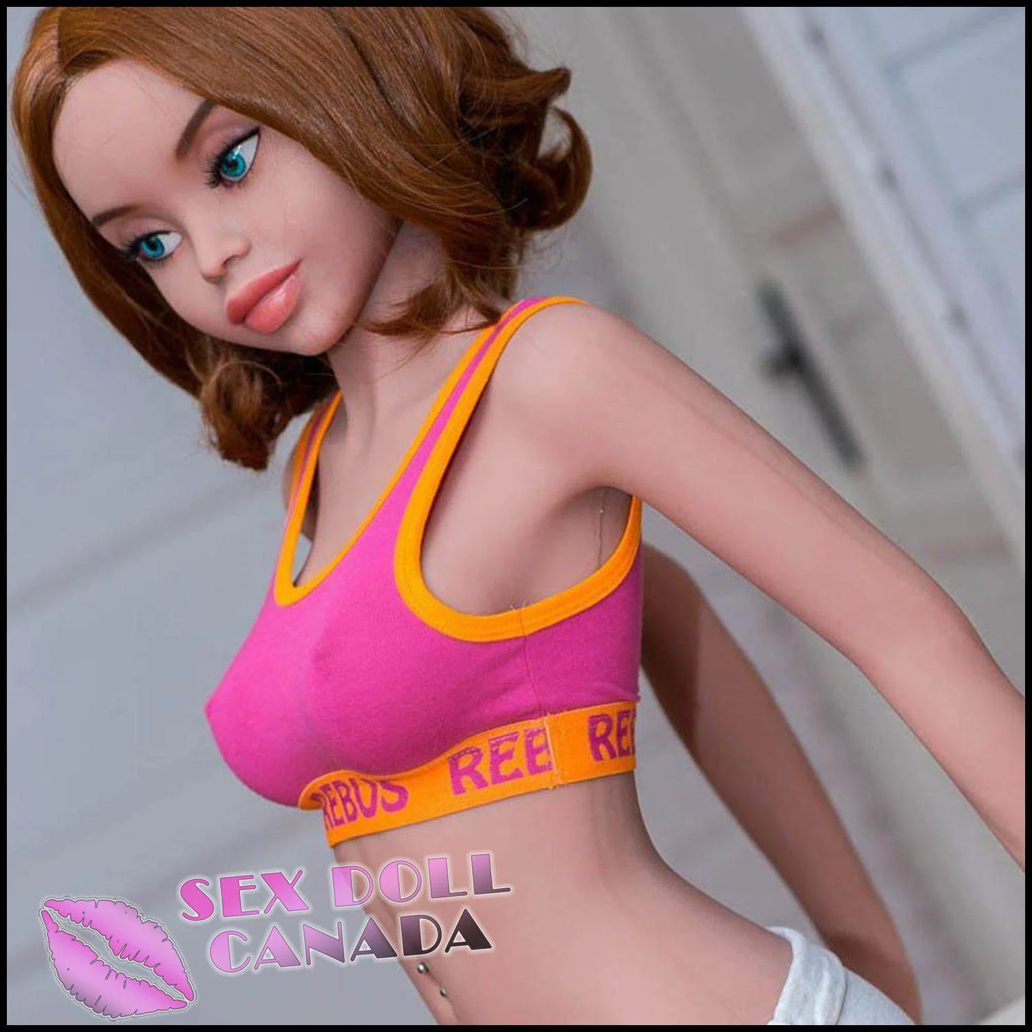 150 (4'11") B-Cup Mckayla Brunette - WM Doll - Image 7