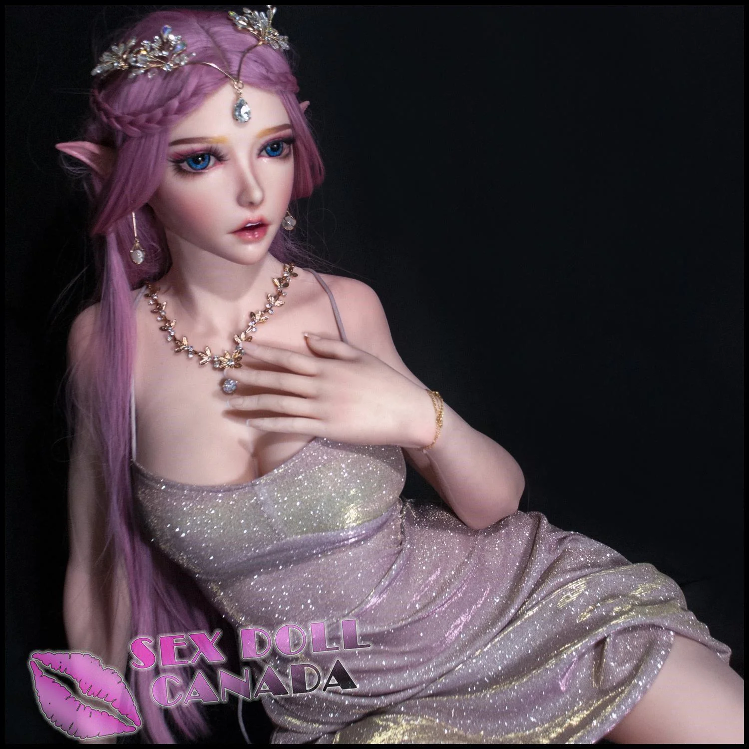 150 (4'11") C E F or G-Cup Elf Rie - Full Silicone - Elsa Babe - Image 12