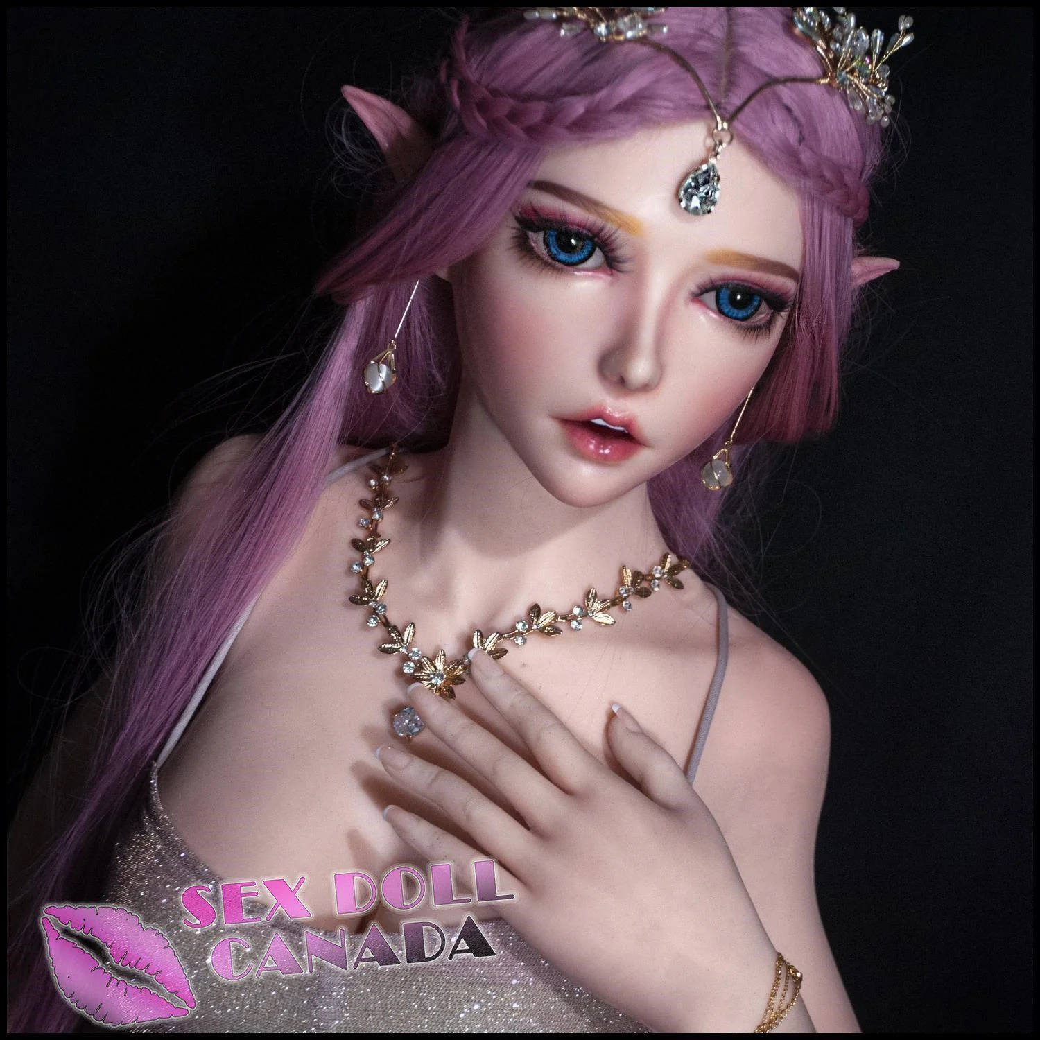 150 (4'11") C E F or G-Cup Elf Rie - Full Silicone - Elsa Babe - Image 13