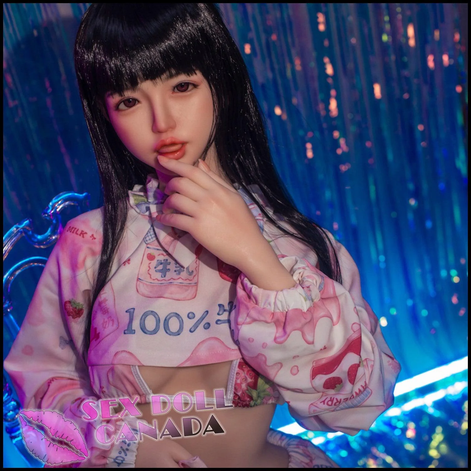 150 (4'11") E-Cup Ino (Head #34) Seamless Neck Full Silicone - Sanhui Dolls - Image 8