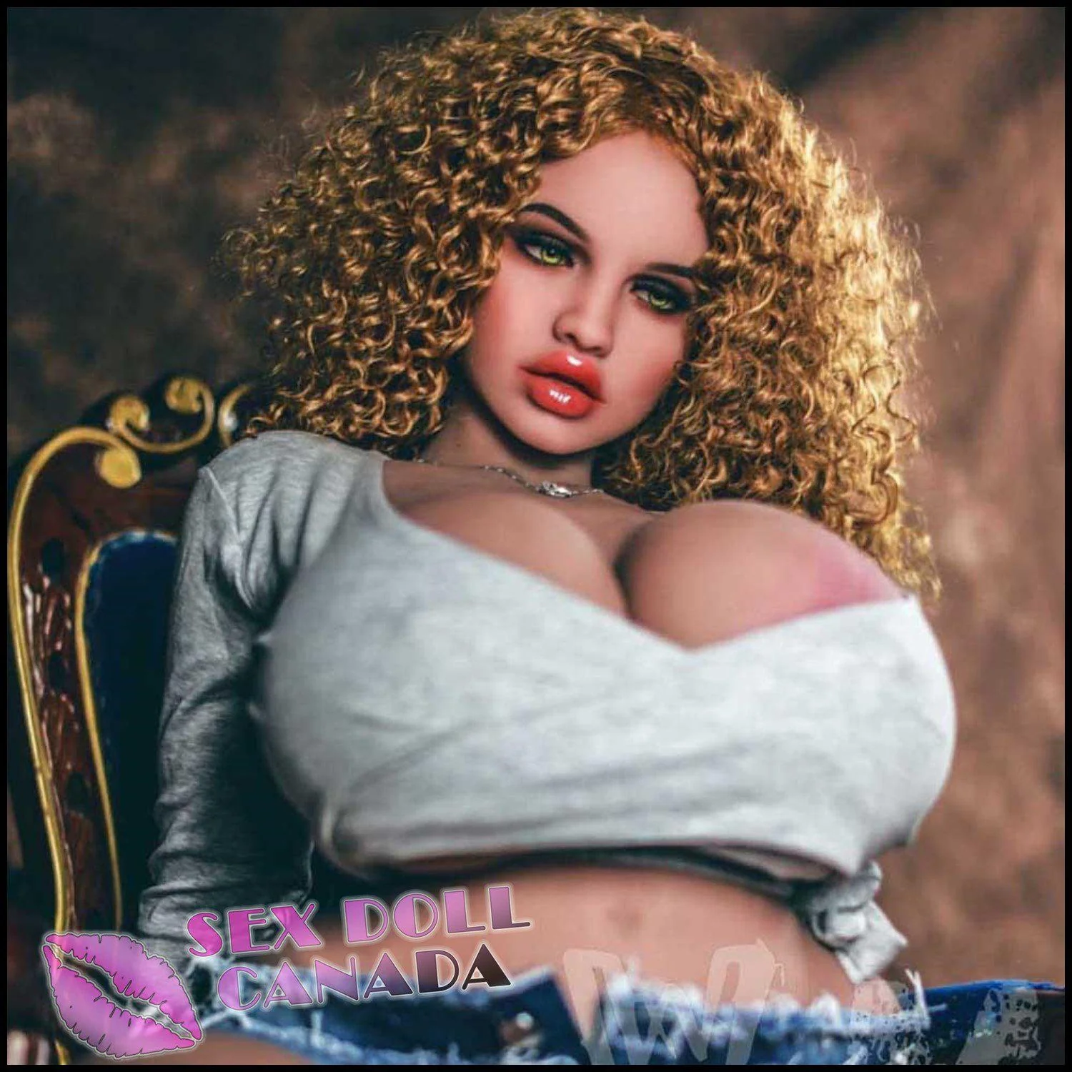 150 (4'11") M-Cup Krista Thick Booty BBW - WM Doll - Image 7