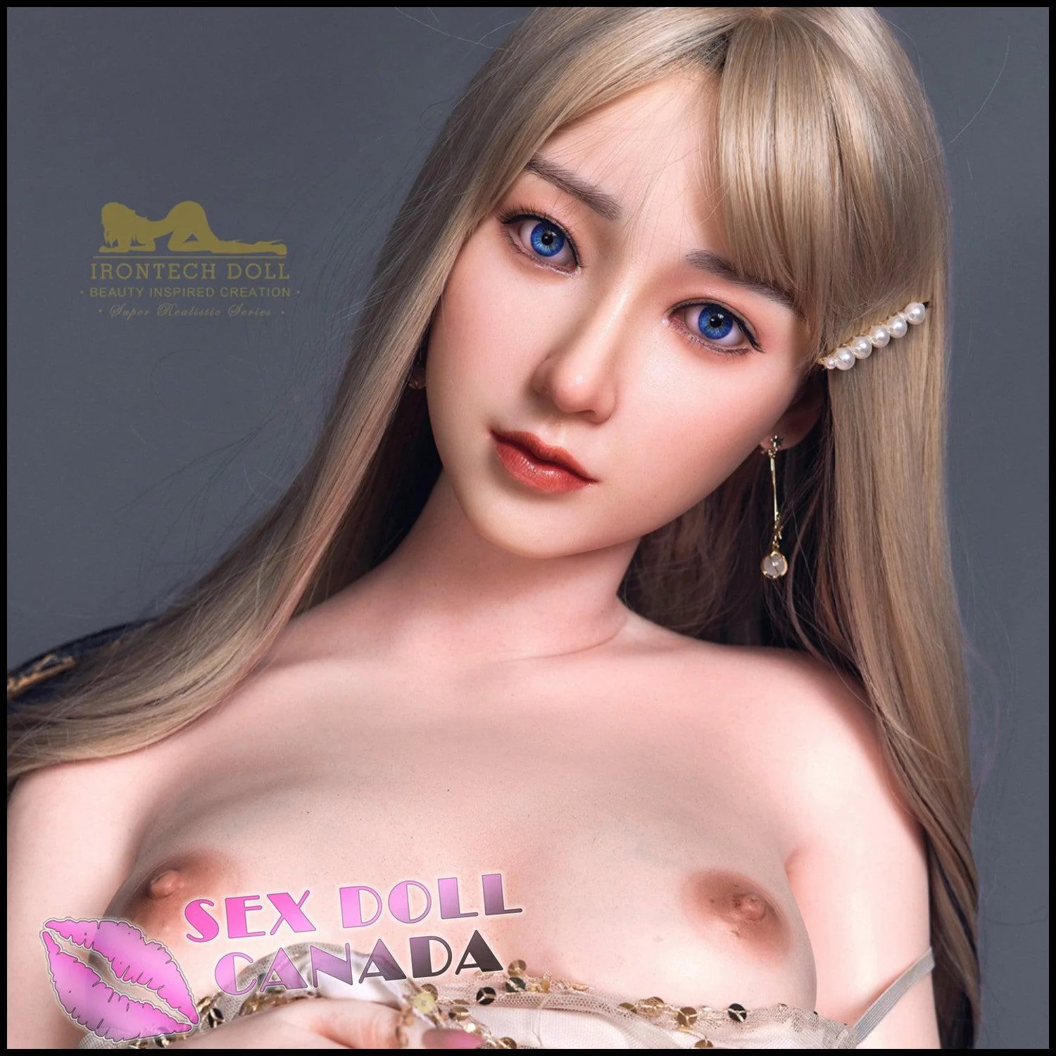 152 (5'0") D-Cup Candy (Head #S6) Full Silicone - IRONTECH Dolls - Image 12