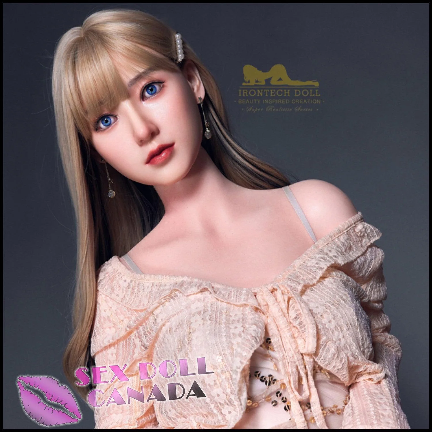152 (5'0") D-Cup Candy (Head #S6) Full Silicone - IRONTECH Dolls - Image 3