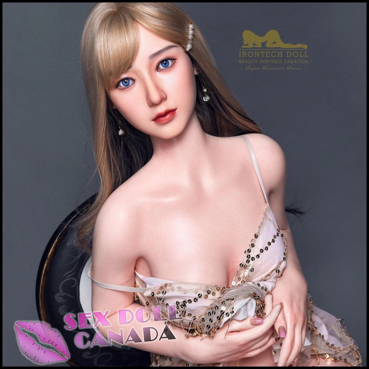 152 (5'0") D-Cup Candy (Head #S6) Full Silicone - IRONTECH Dolls - Image 8