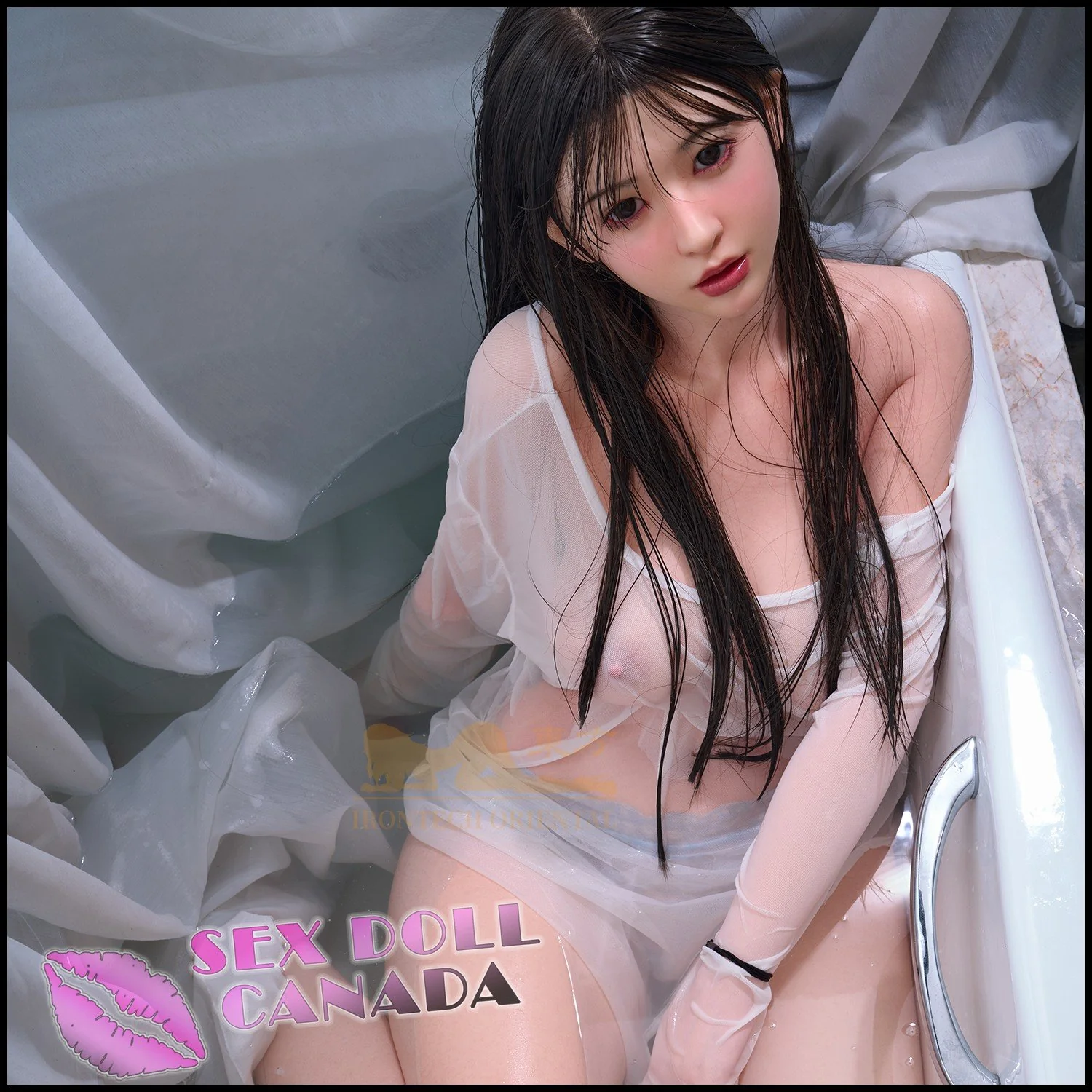 153 (5'0") E-Cup Lina (Head #A3 ROS MAX) Full Silicone - IRONTECH Dolls - Image 22