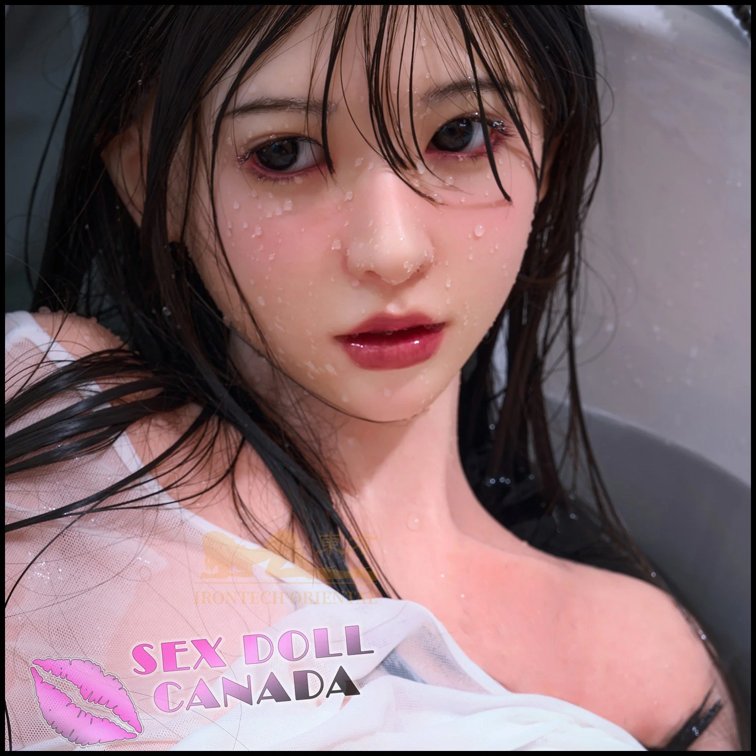 153 (5'0") E-Cup Lina (Head #A3 ROS MAX) Full Silicone - IRONTECH Dolls - Image 24