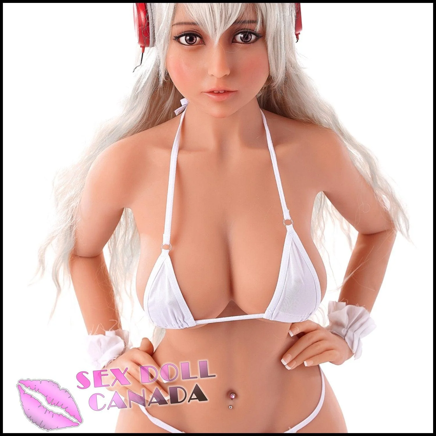 153 (5'0") H-Cup Miyin Silver Gamer - IRONTECH Dolls - Image 11