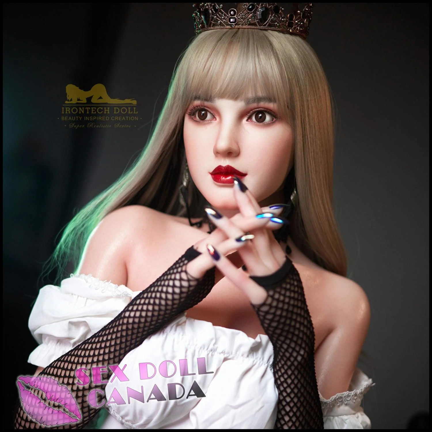153 (5'0") I-Cup Cherry (Head #S9) Full Silicone - IRONTECH Dolls - Image 3