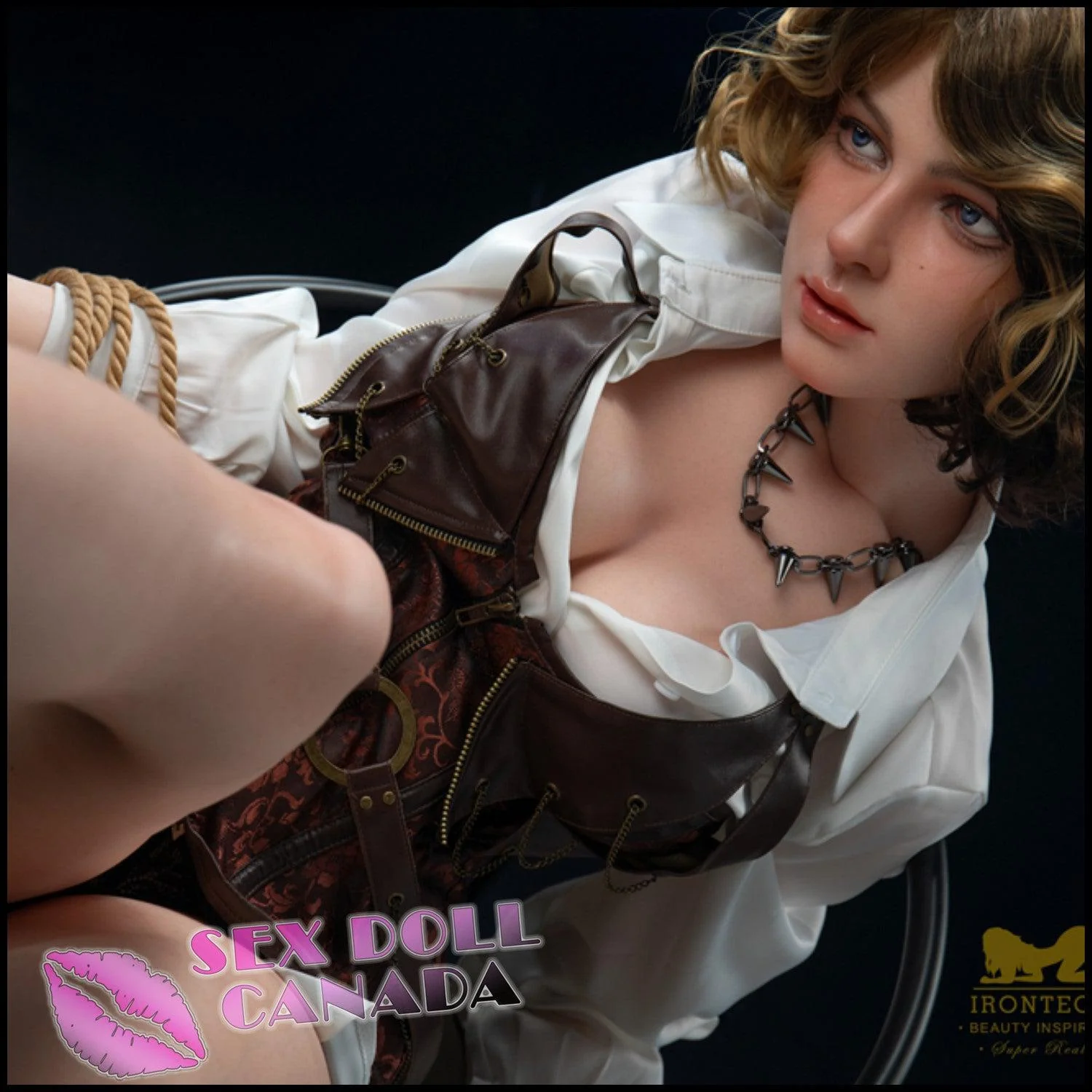 153 (5'0") I-Cup Fenny (Head #S29) Full Silicone - IRONTECH Dolls - Image 10